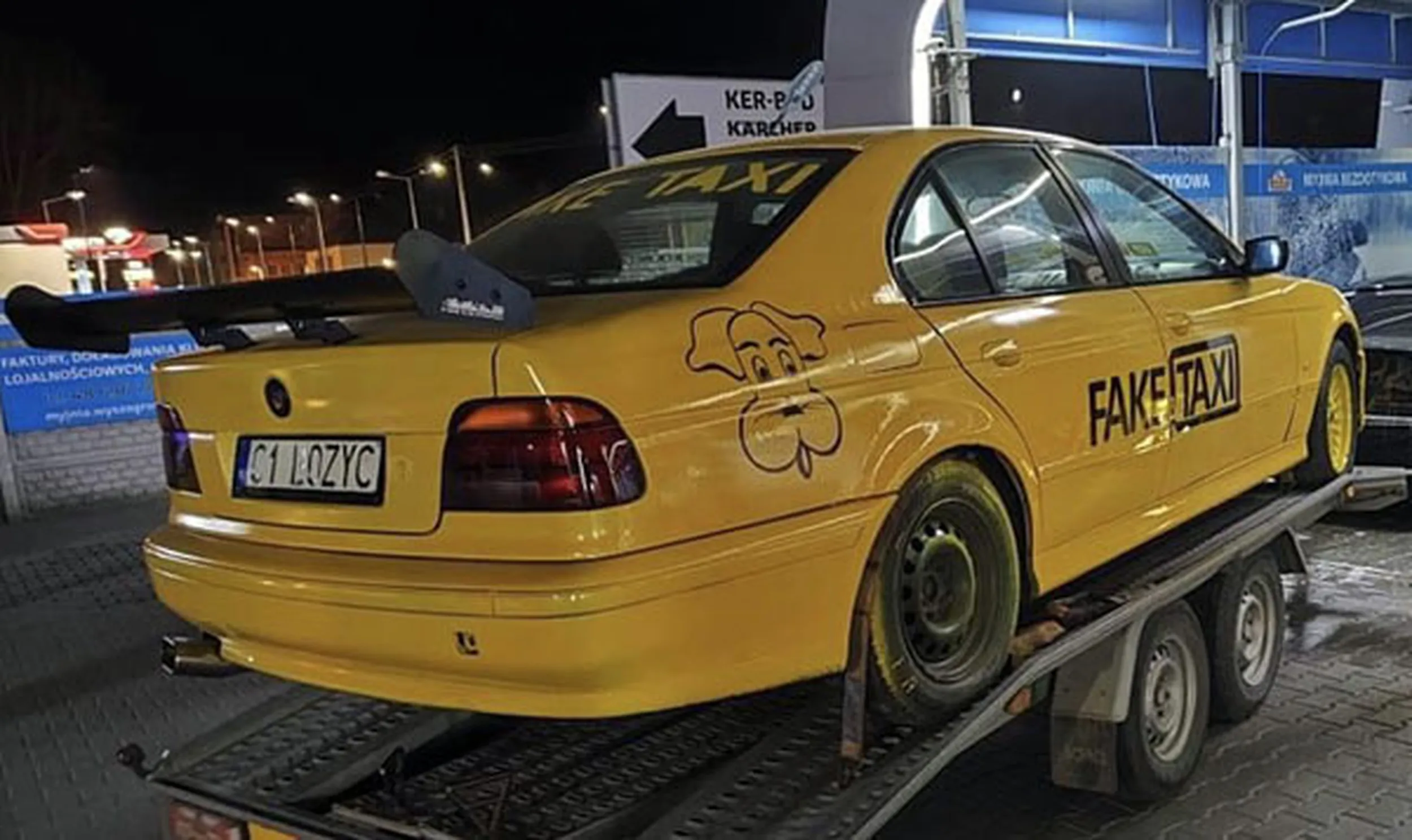 Fajny numer, blacha C1 LOZYC