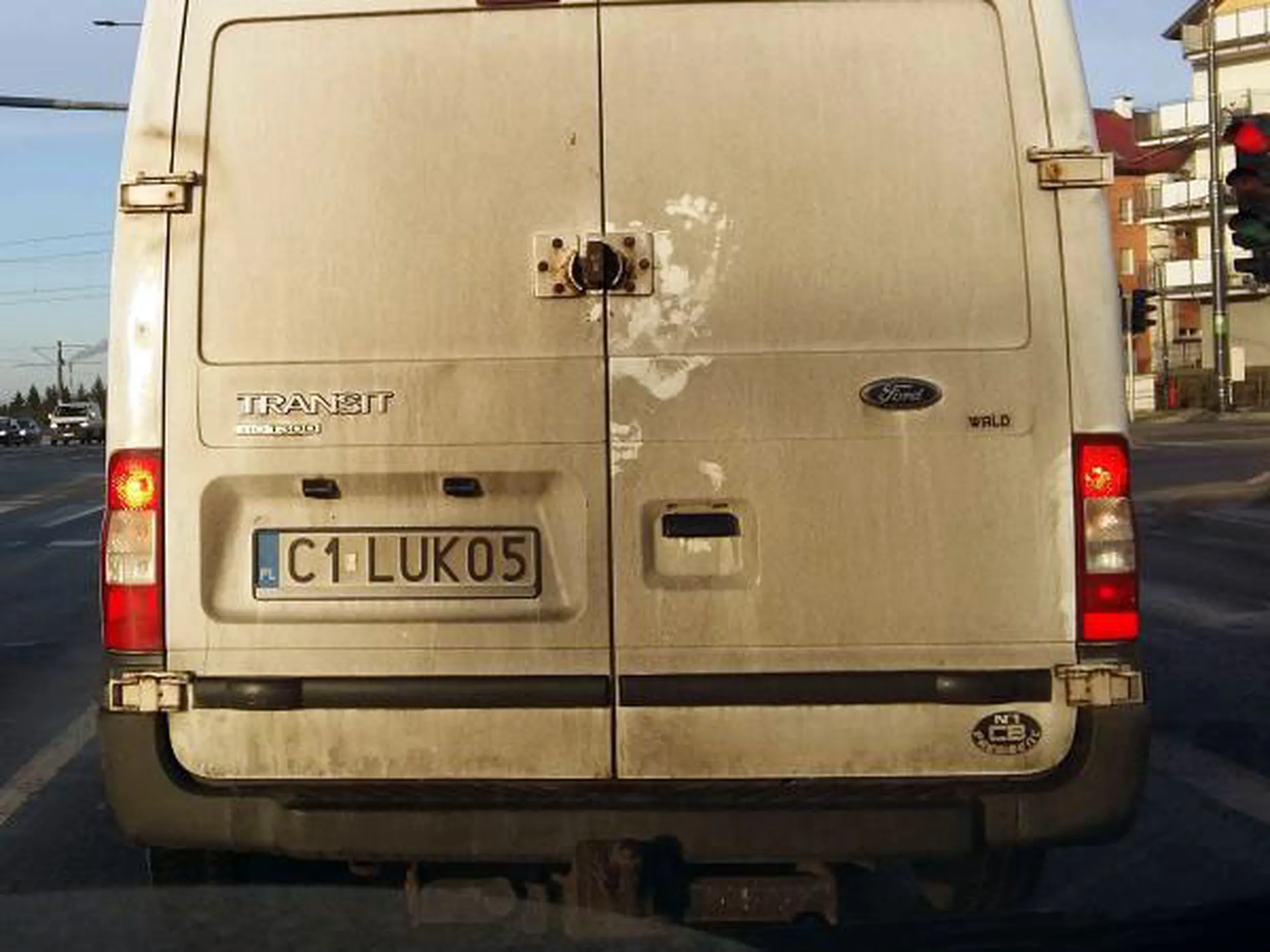 Fajny numer, blacha C1 LUK05