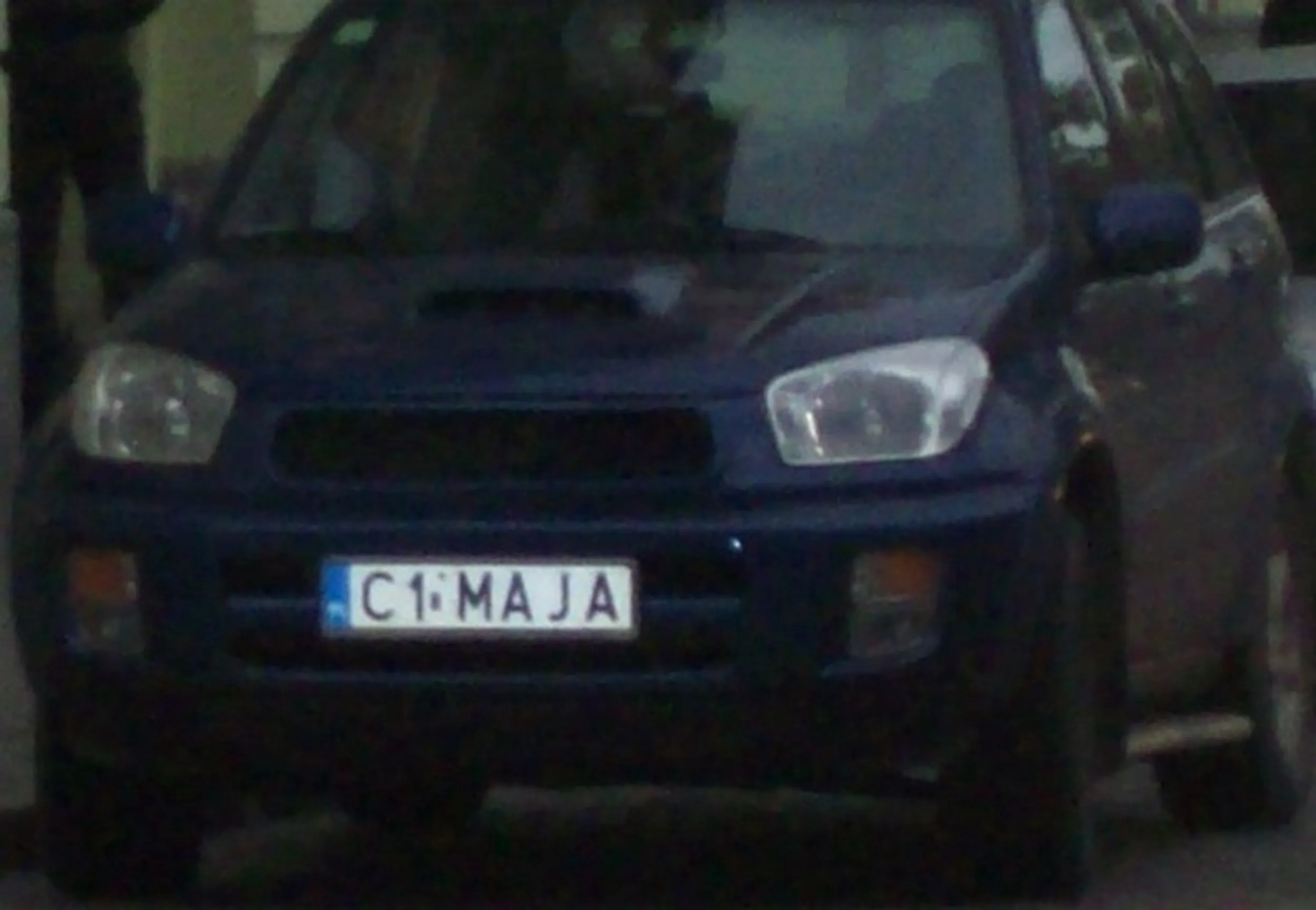 Fajny numer, blacha C1 MAJA