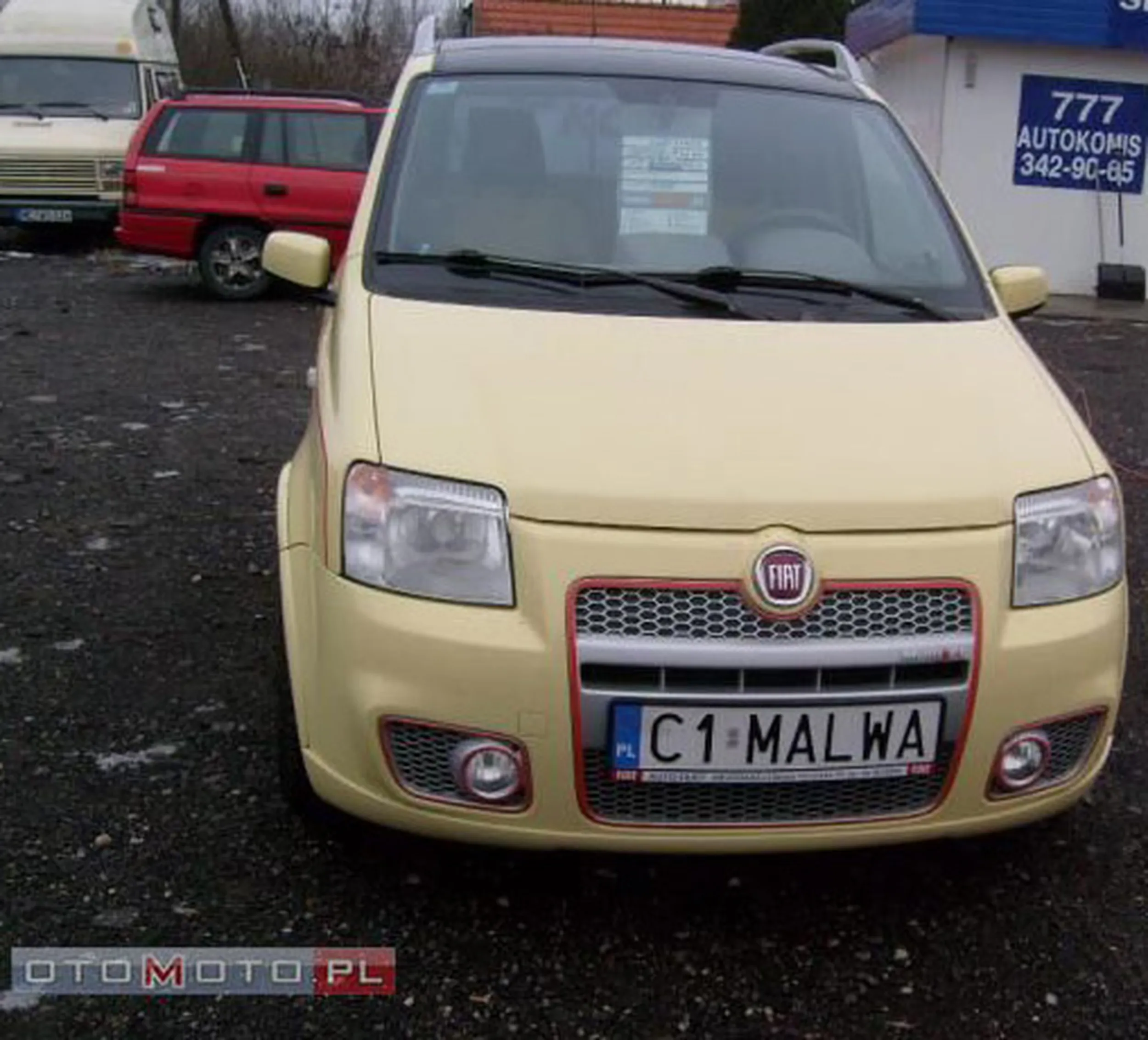 Fajny numer, blacha C1 MALWA