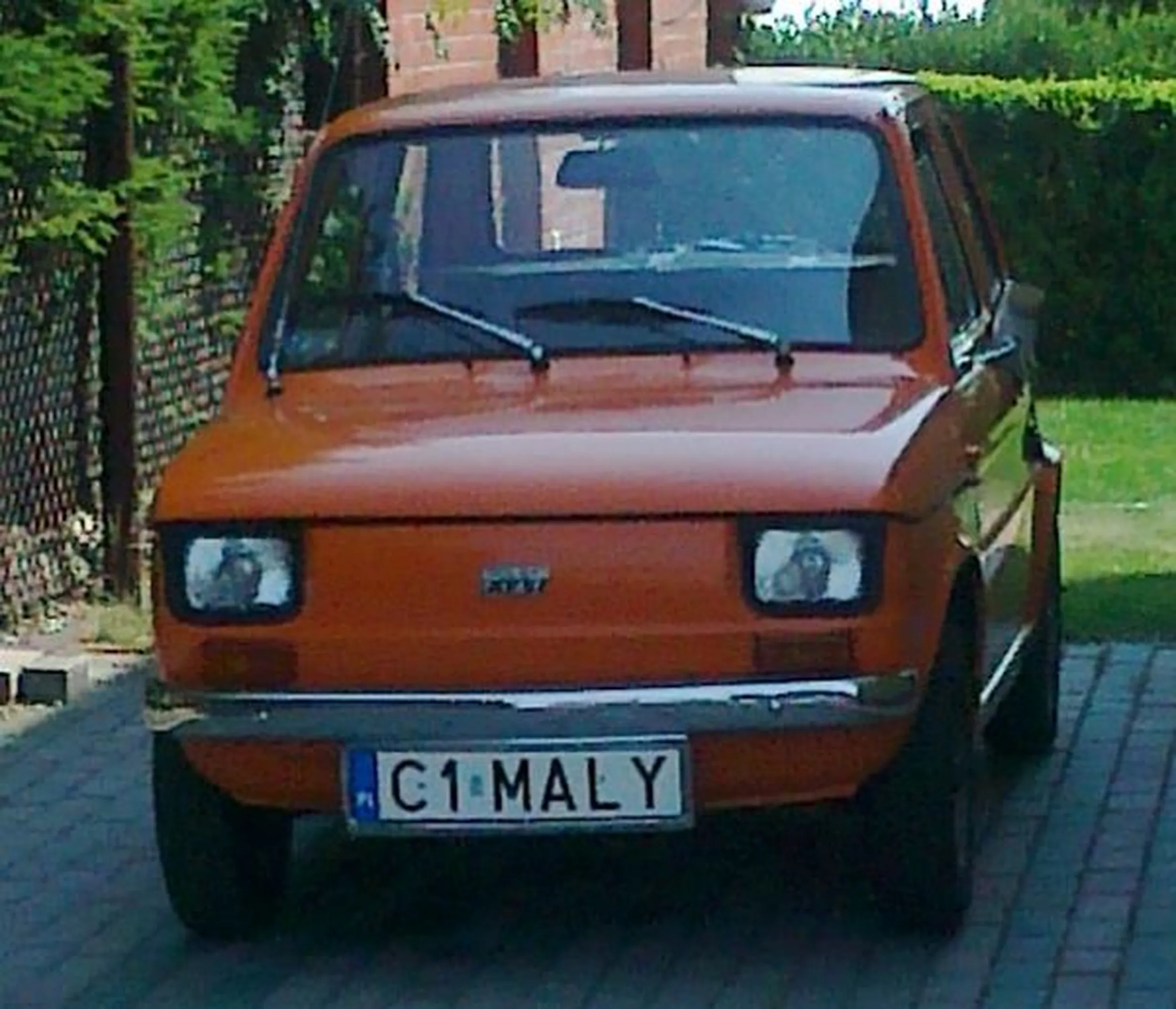 Fajny numer, blacha C1 MALY