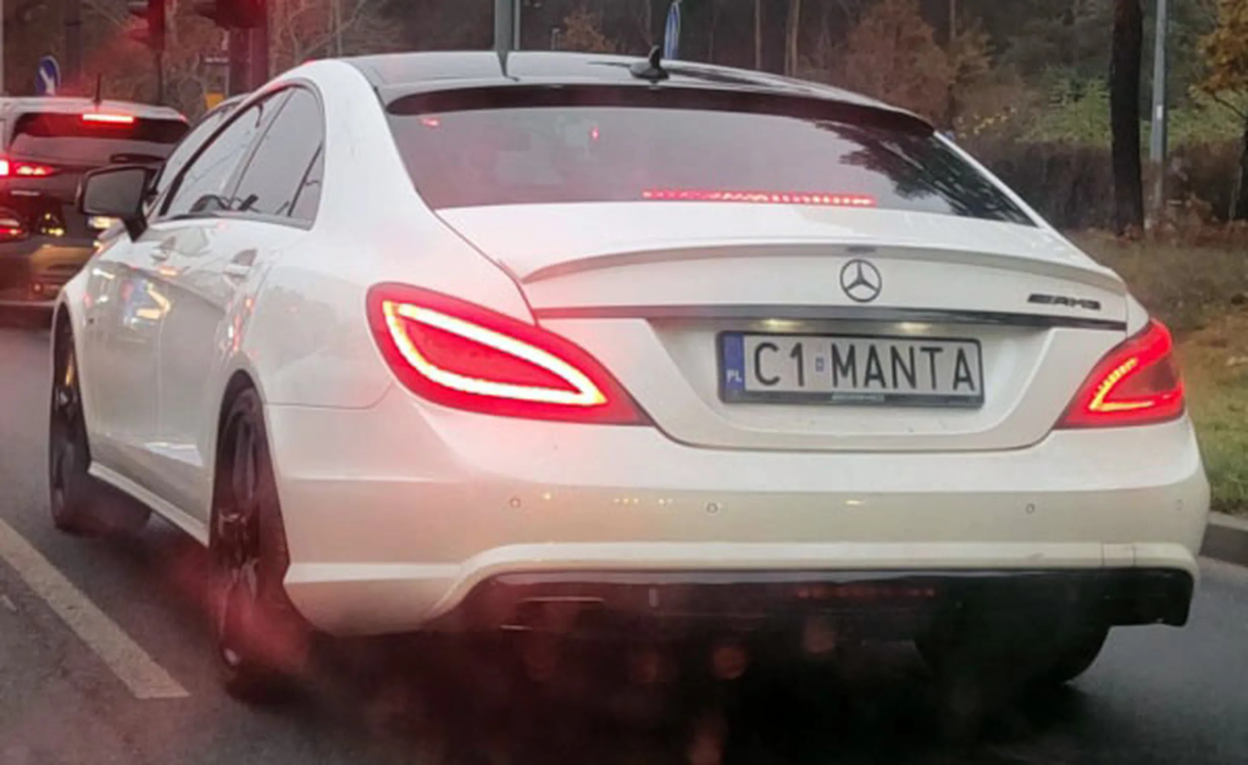 Fajny numer, blacha C1 MANTA