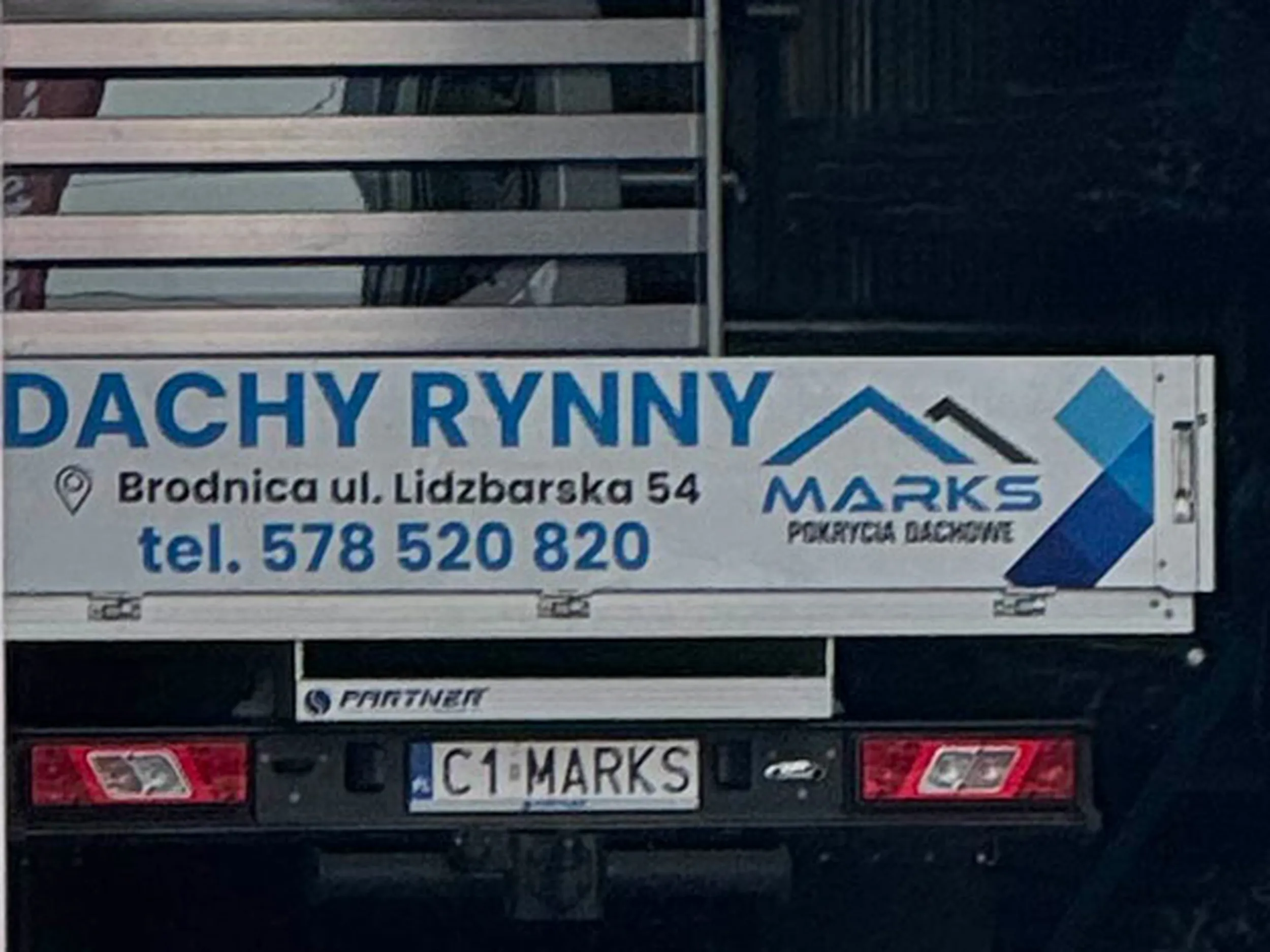 Fajny numer, blacha C1 MARKS