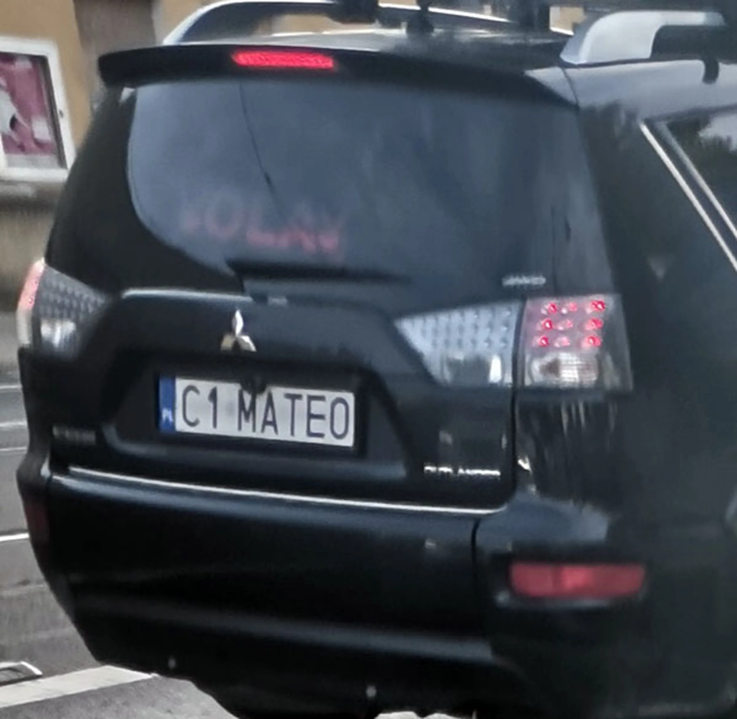 Fajny numer, blacha C1 MATEO