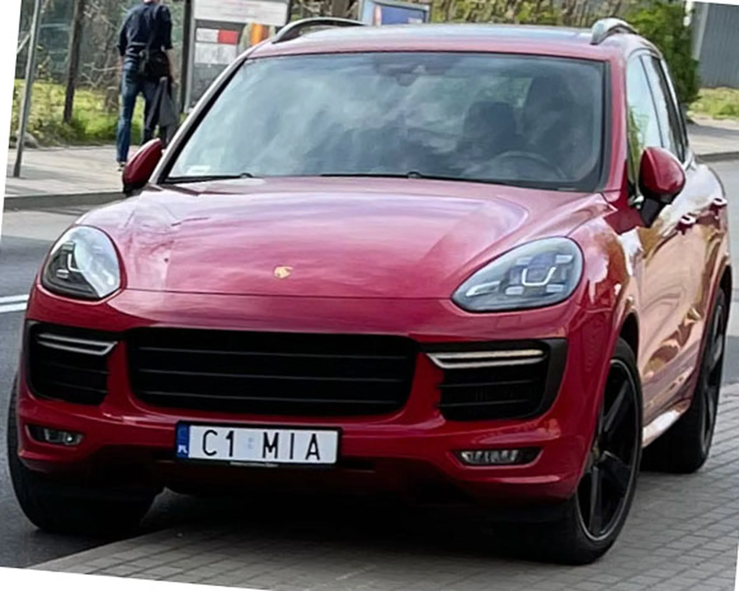 Fajny numer, blacha C1 MIA