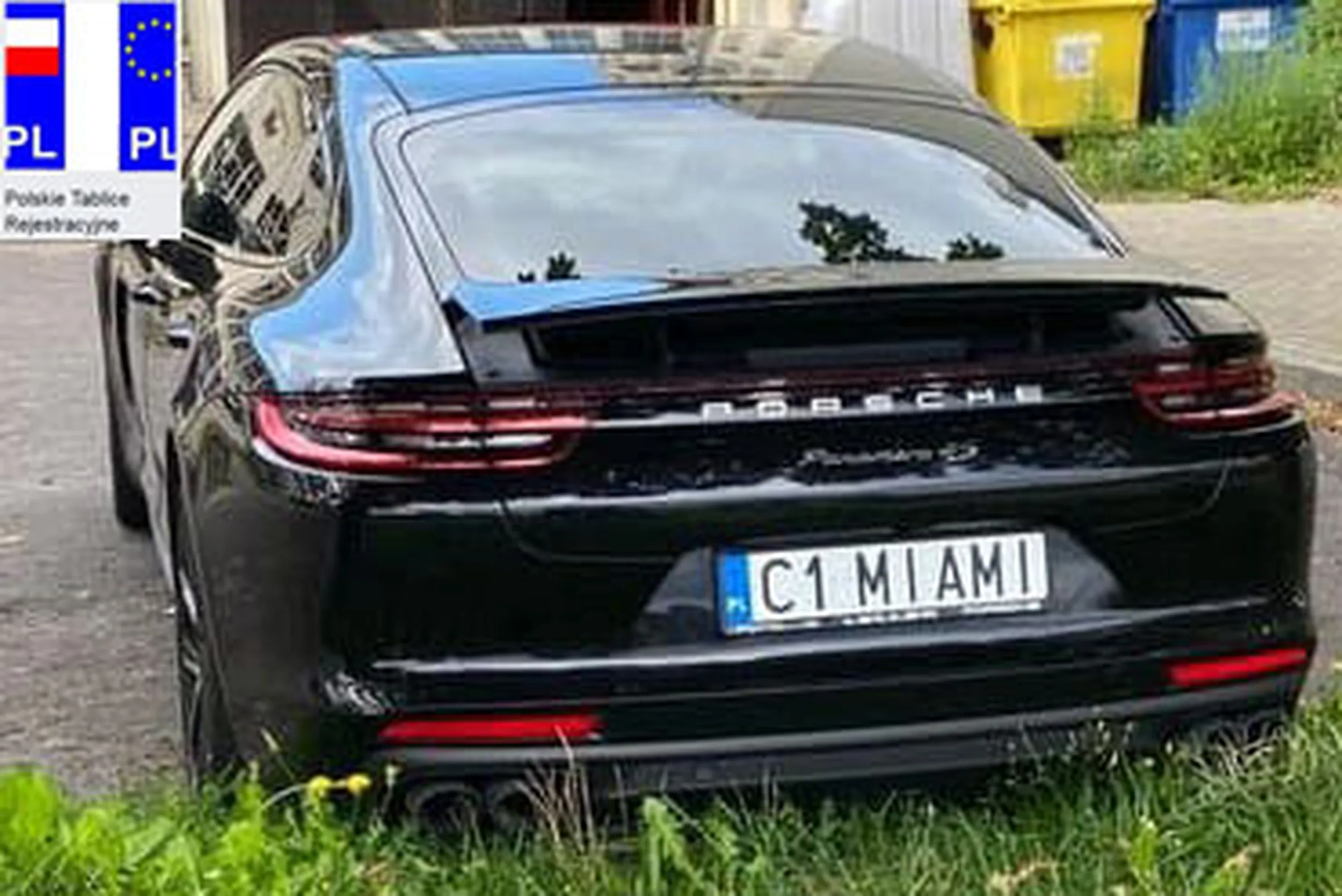 Fajny numer, blacha C1 MIAMI