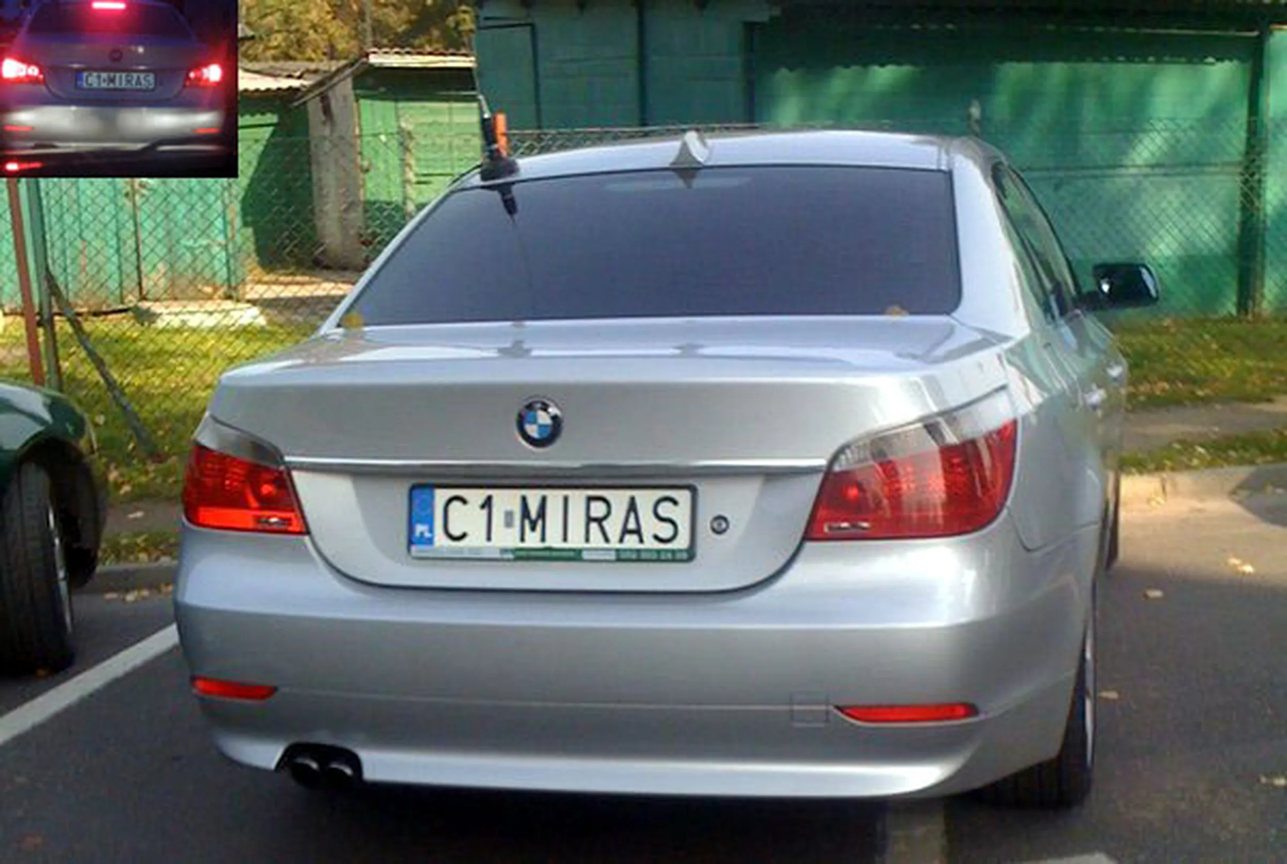 Fajny numer, blacha C1 MIRAS