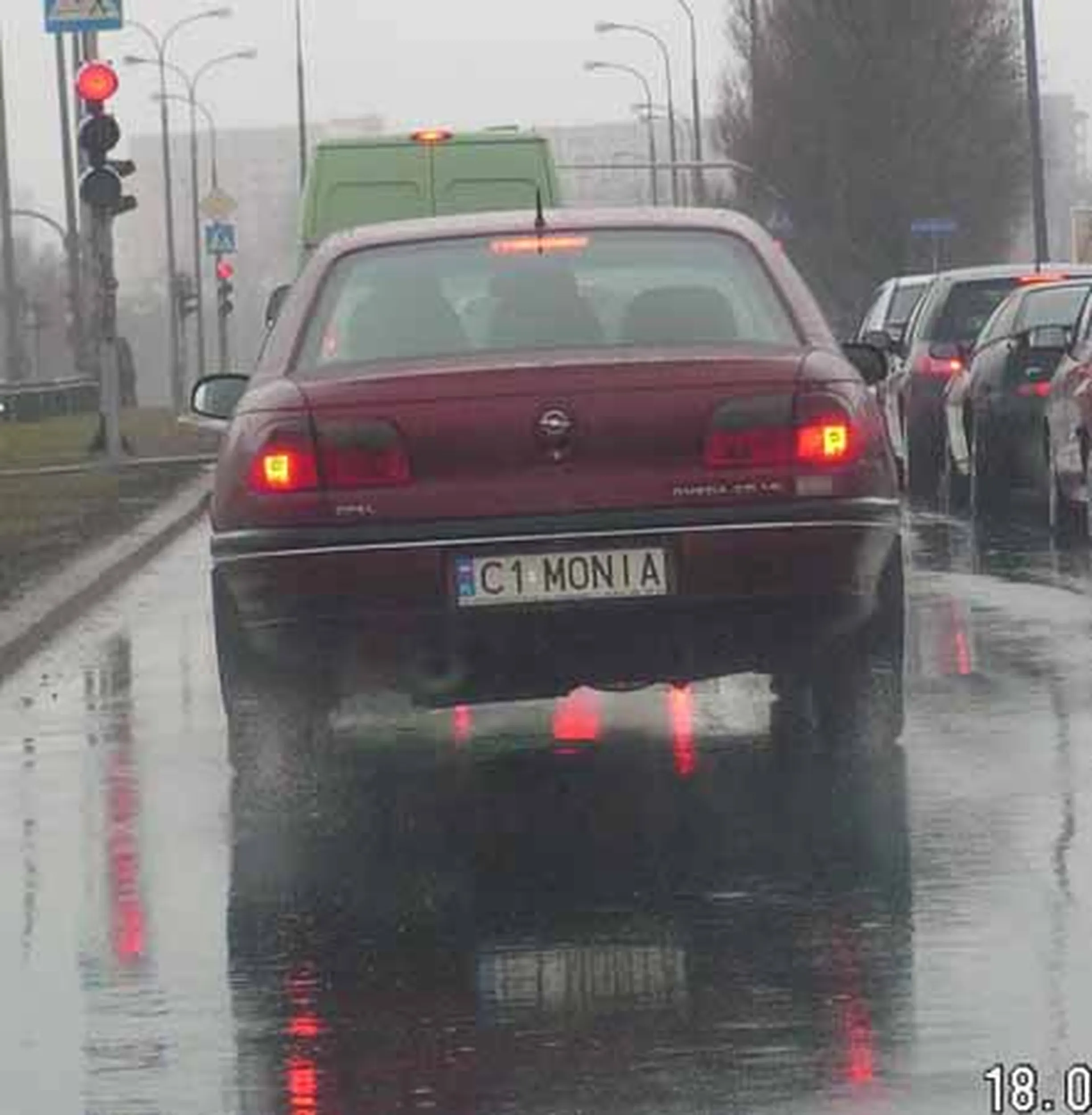 Fajny numer, blacha C1 MONIA