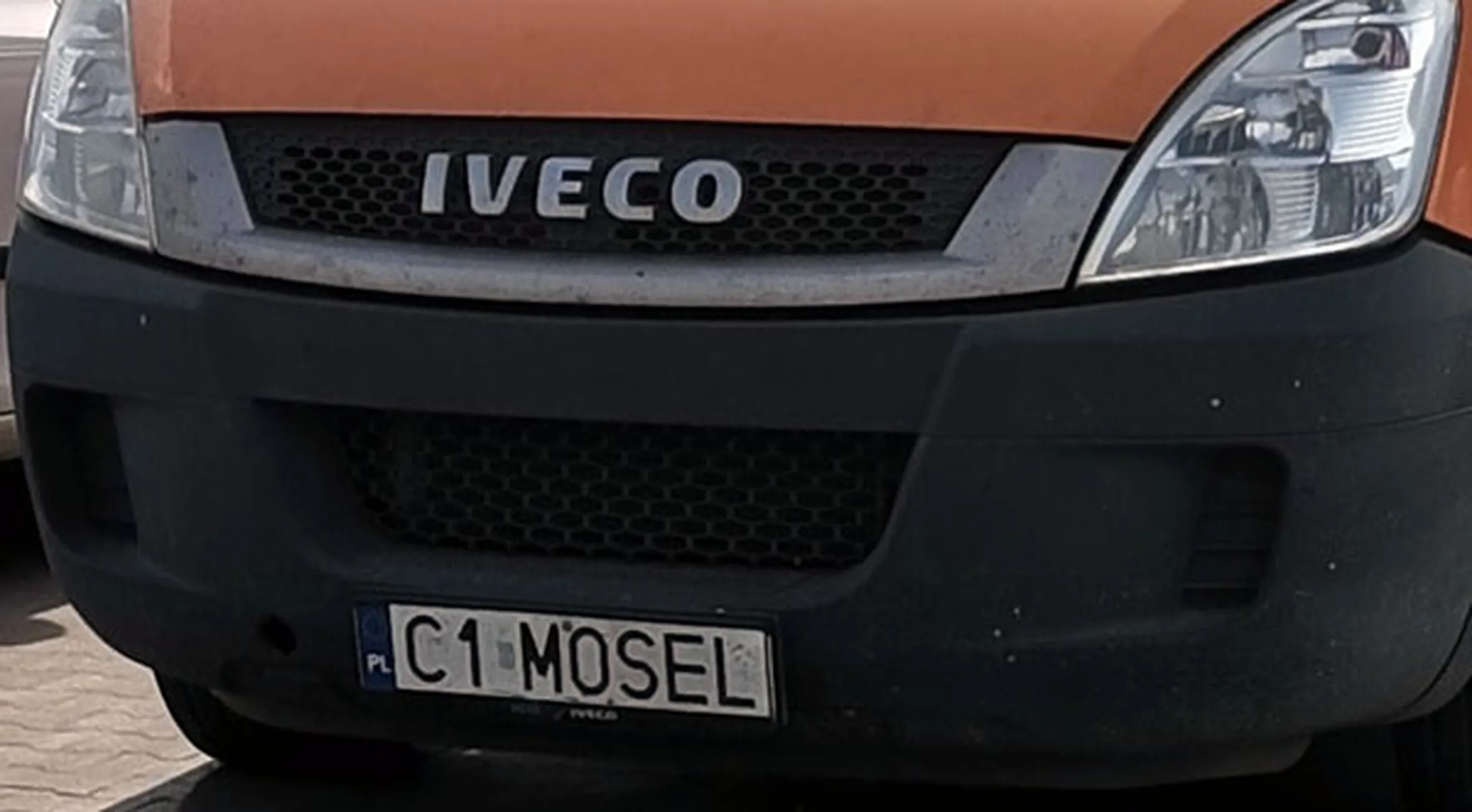 Fajny numer, blacha C1 MOSEL