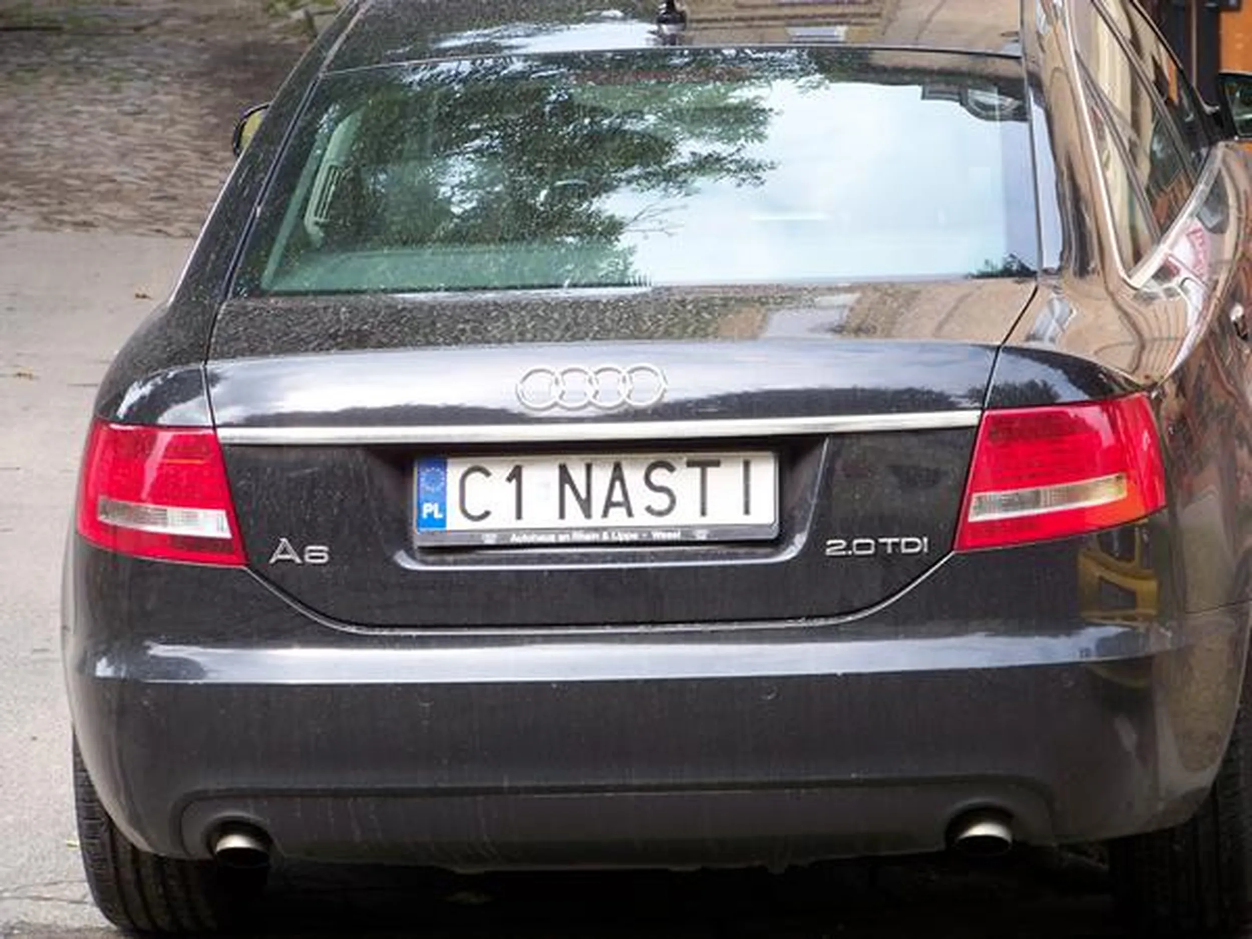 Fajny numer, blacha C1 NASTI