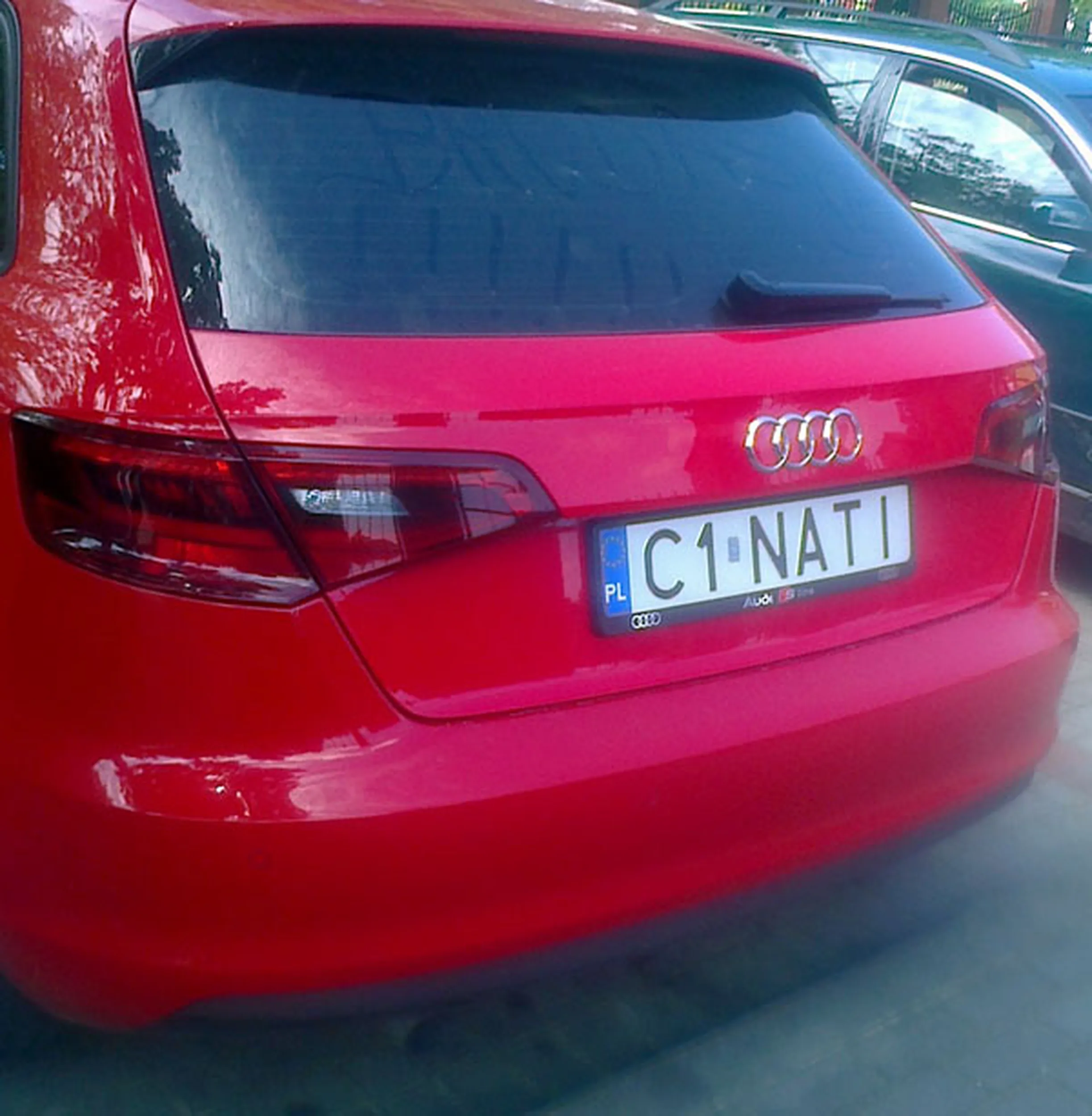 Fajny numer, blacha C1 NATI