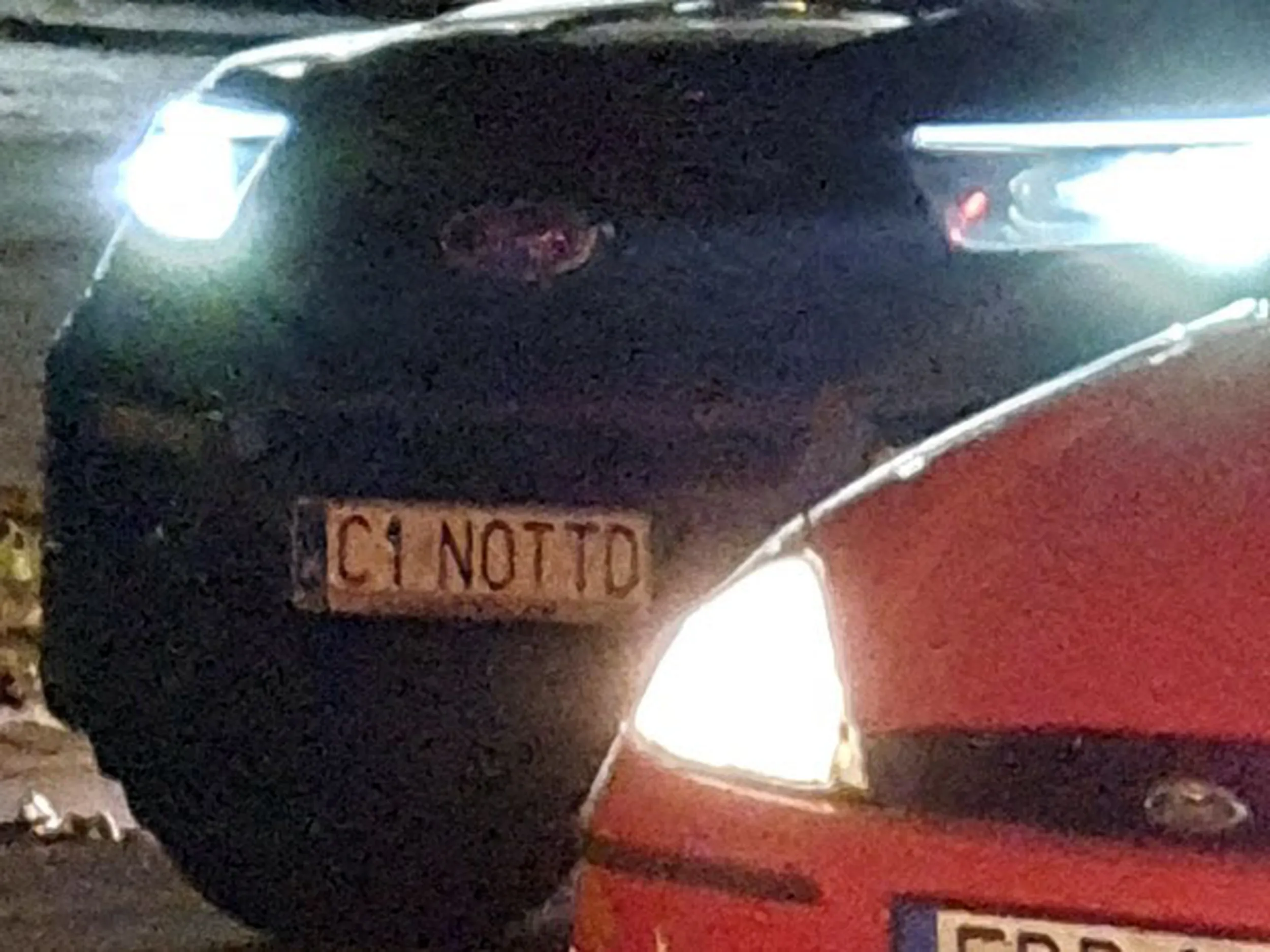 Fajny numer, blacha C1 NOTTD