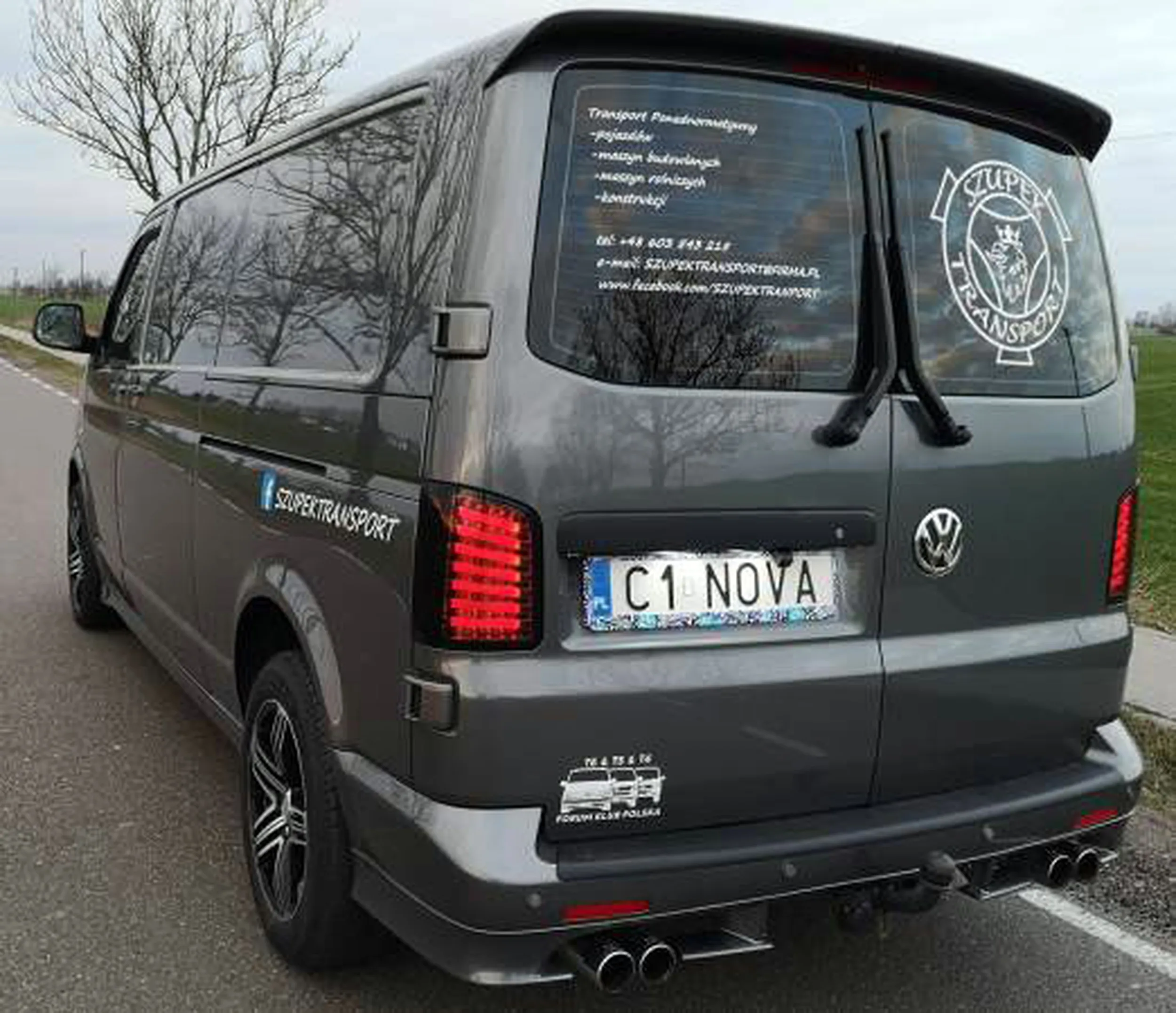 Fajny numer, blacha C1 NOVA