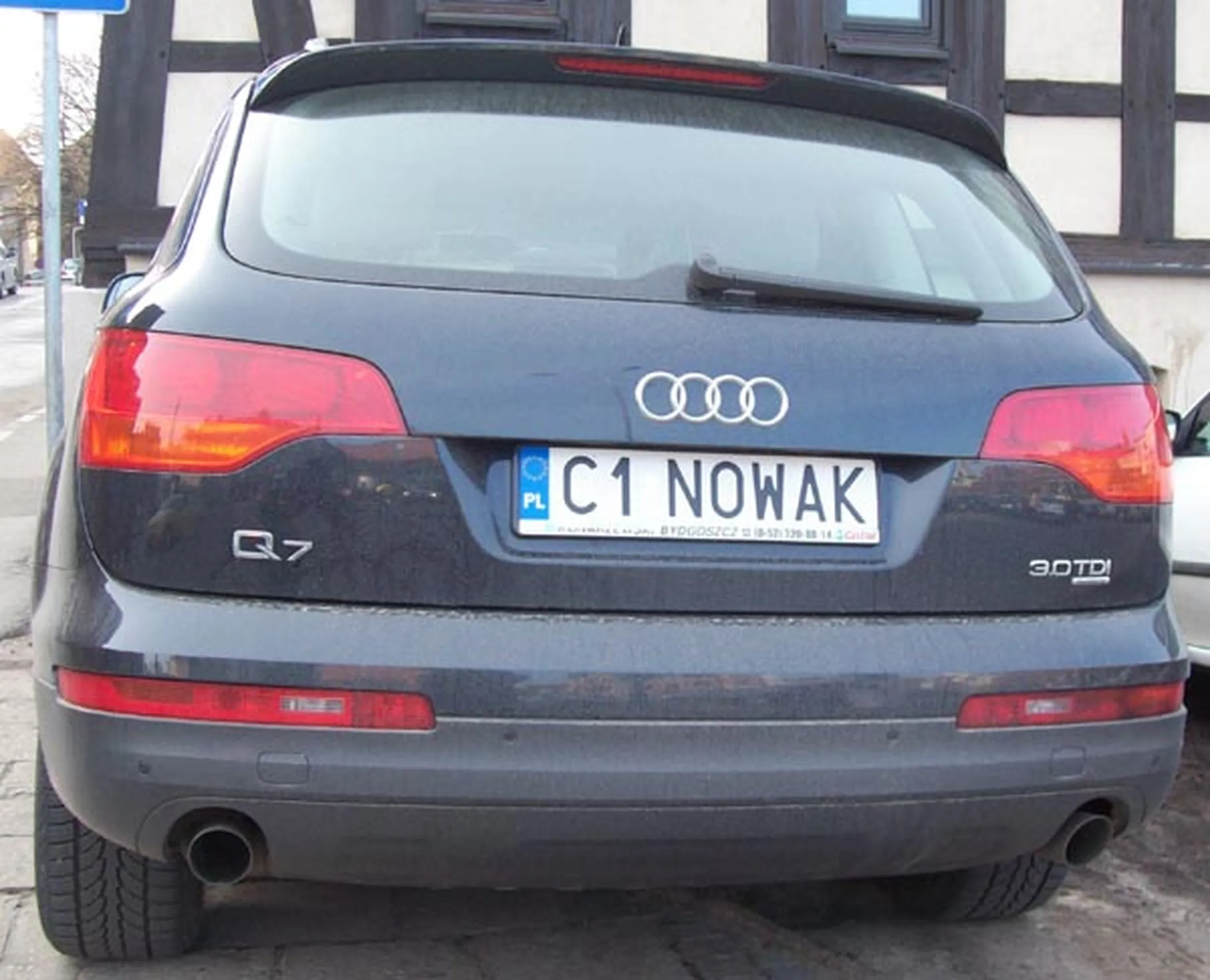 Fajny numer, blacha C1 NOWAK