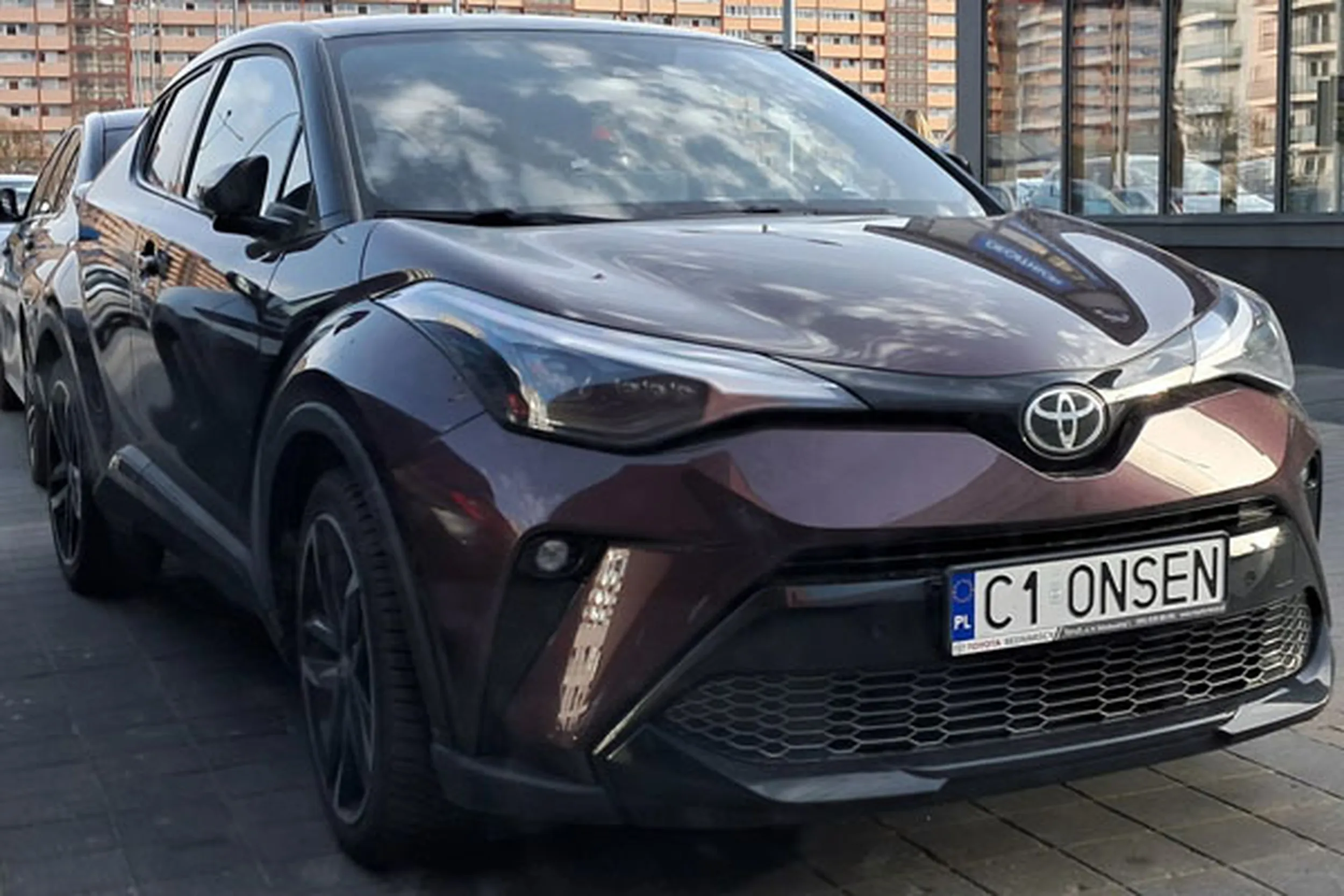 Fajny numer, blacha C1 ONSEN