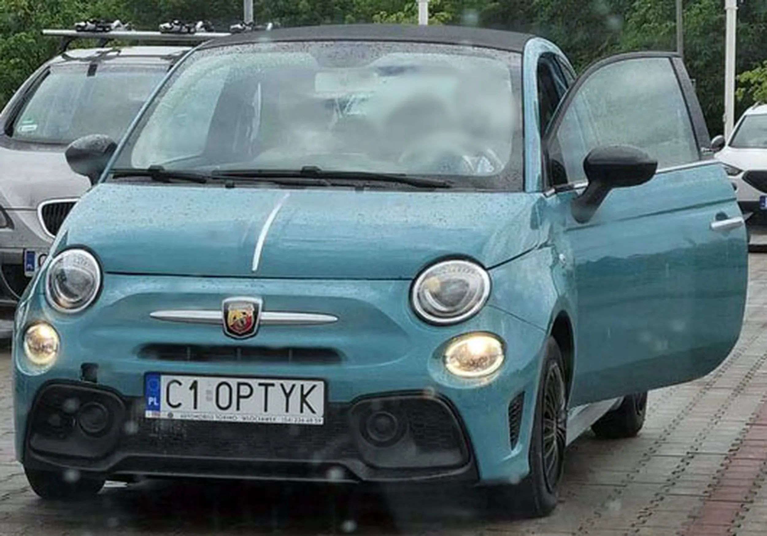 Fajny numer, blacha C1 OPTYK