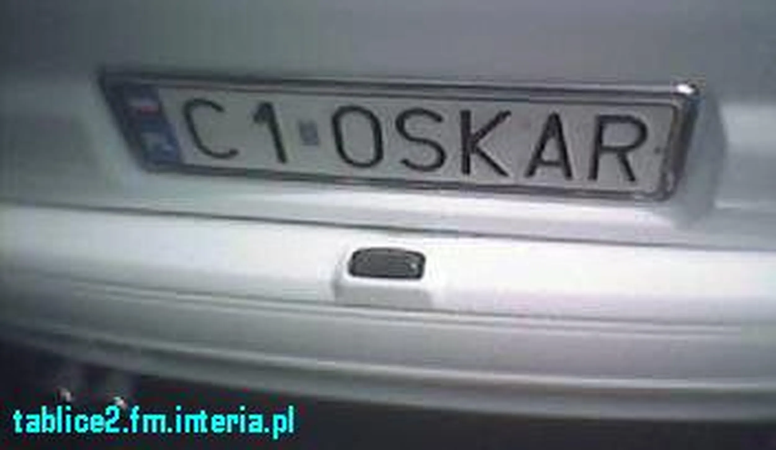 Fajny numer, blacha C1 OSKAR