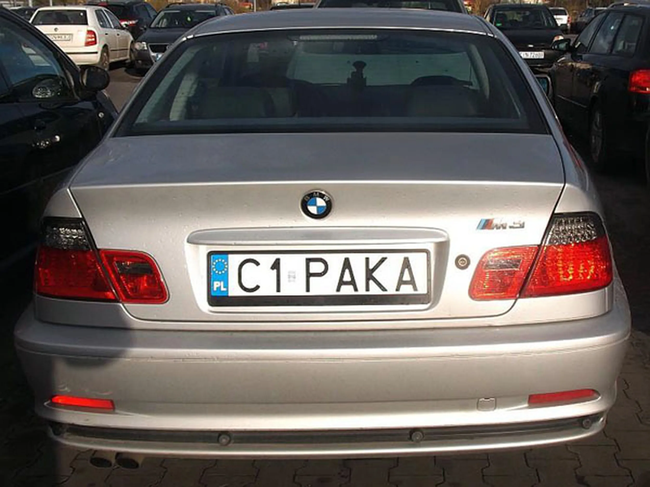 Fajny numer, blacha C1 PAKA