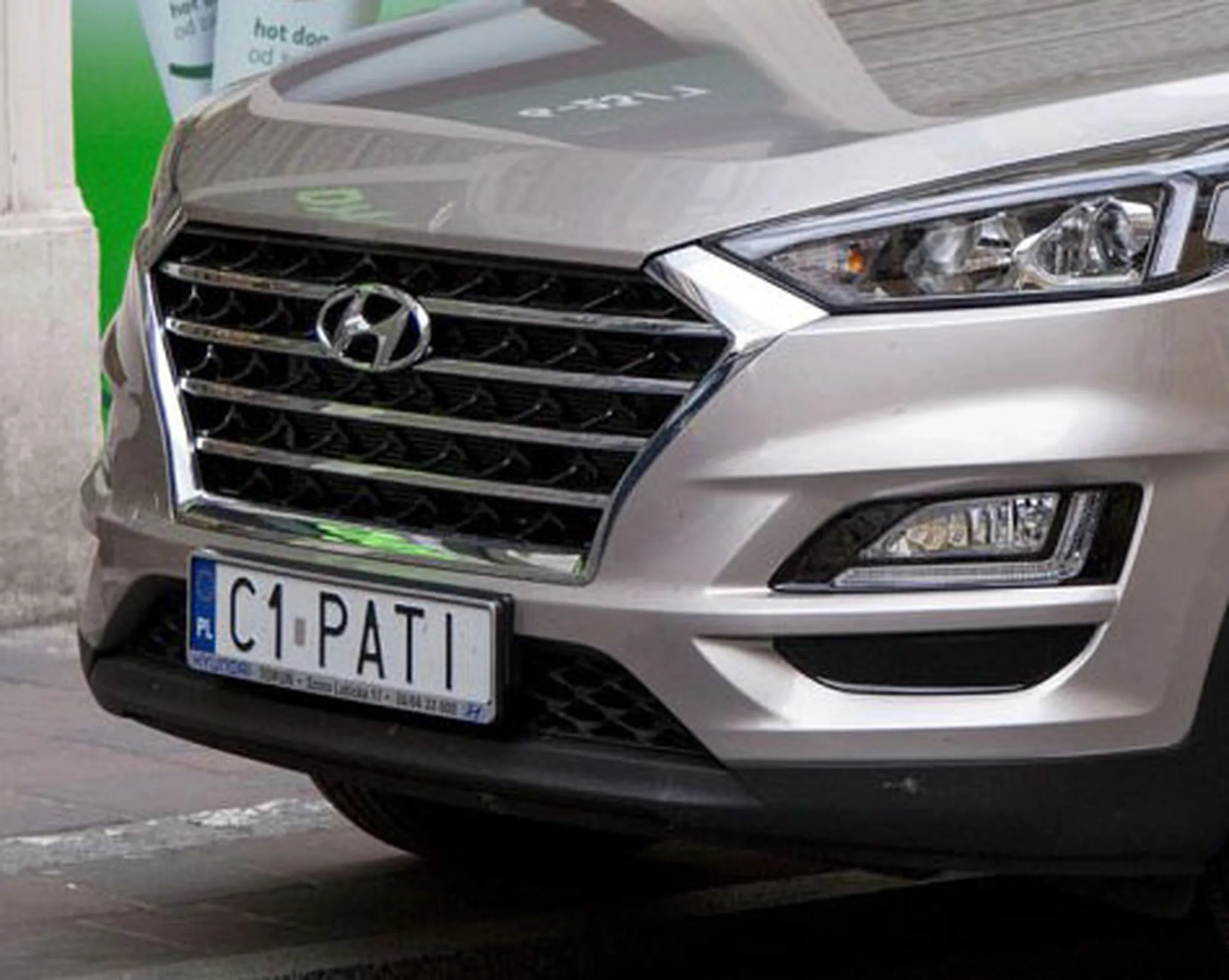 Fajny numer, blacha C1 PATI