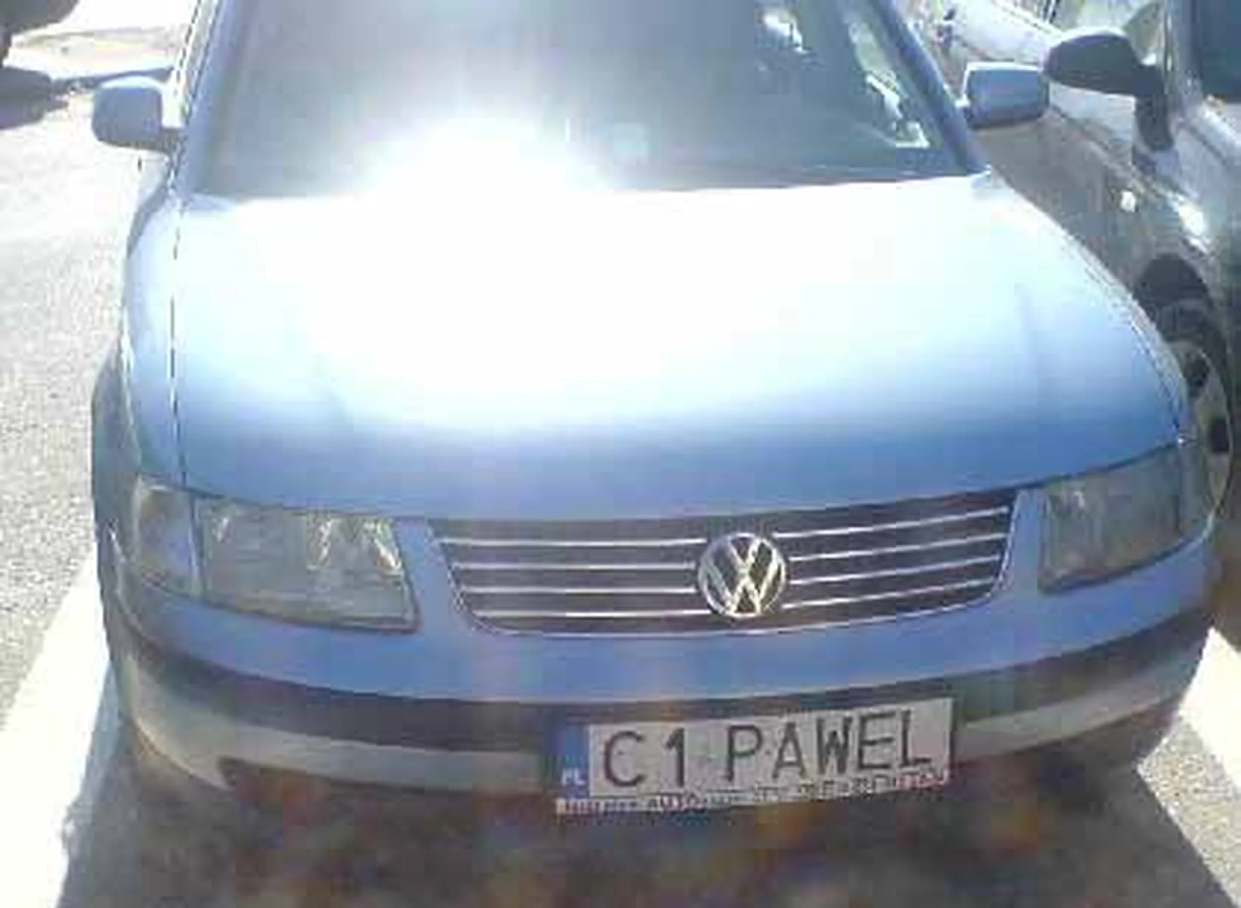 Fajny numer, blacha C1 PAWEL