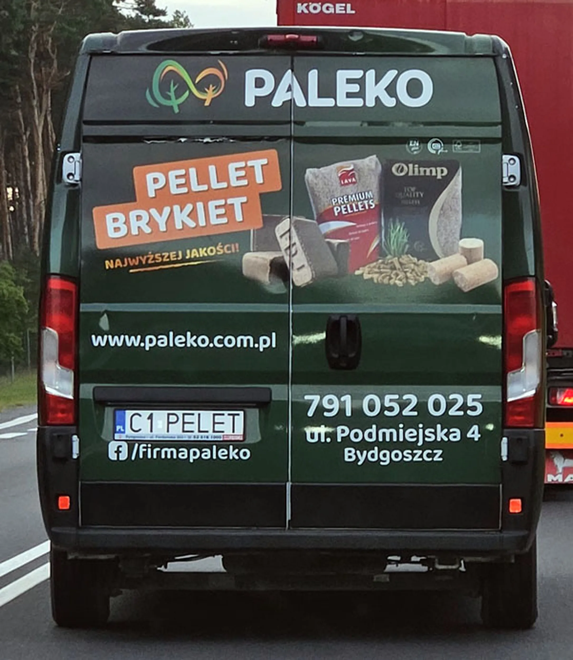 Fajny numer, blacha C1 PELET