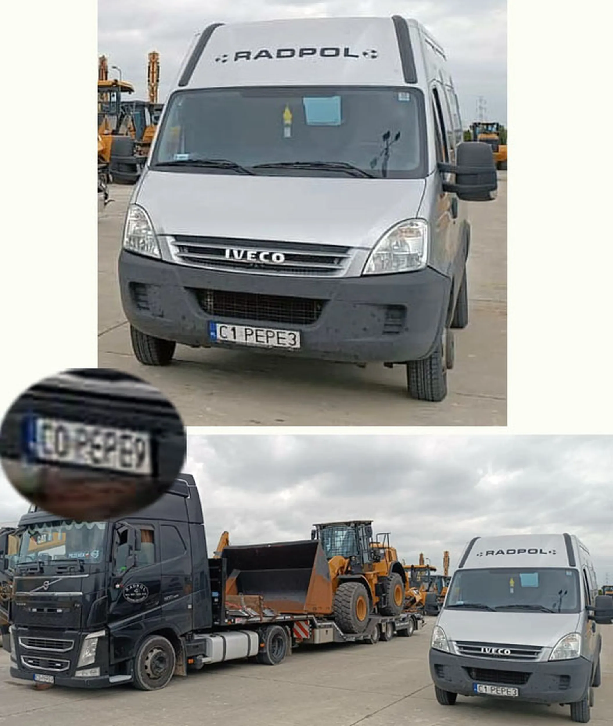 Fajny numer, blacha C1 PEPE3