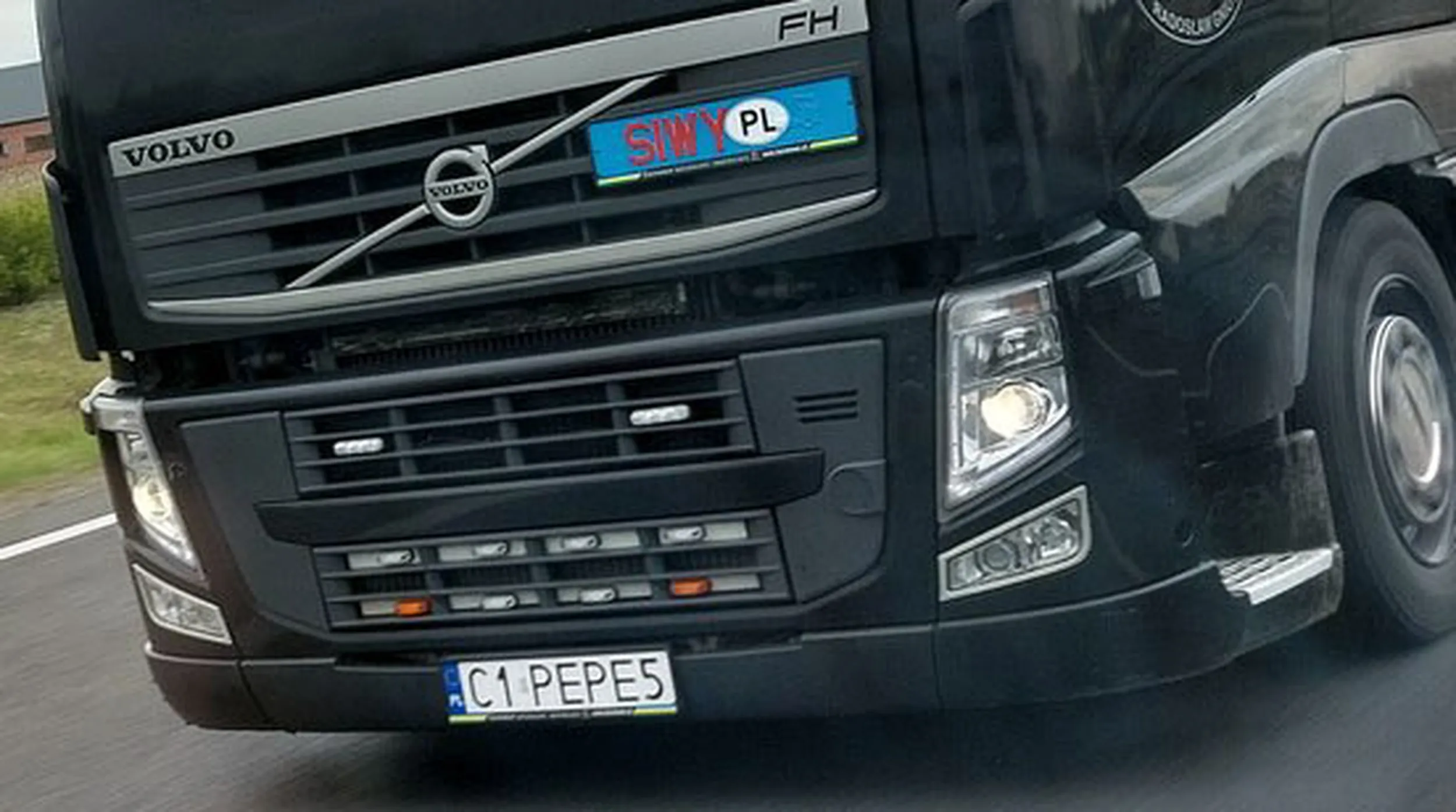 Fajny numer, blacha C1 PEPE5