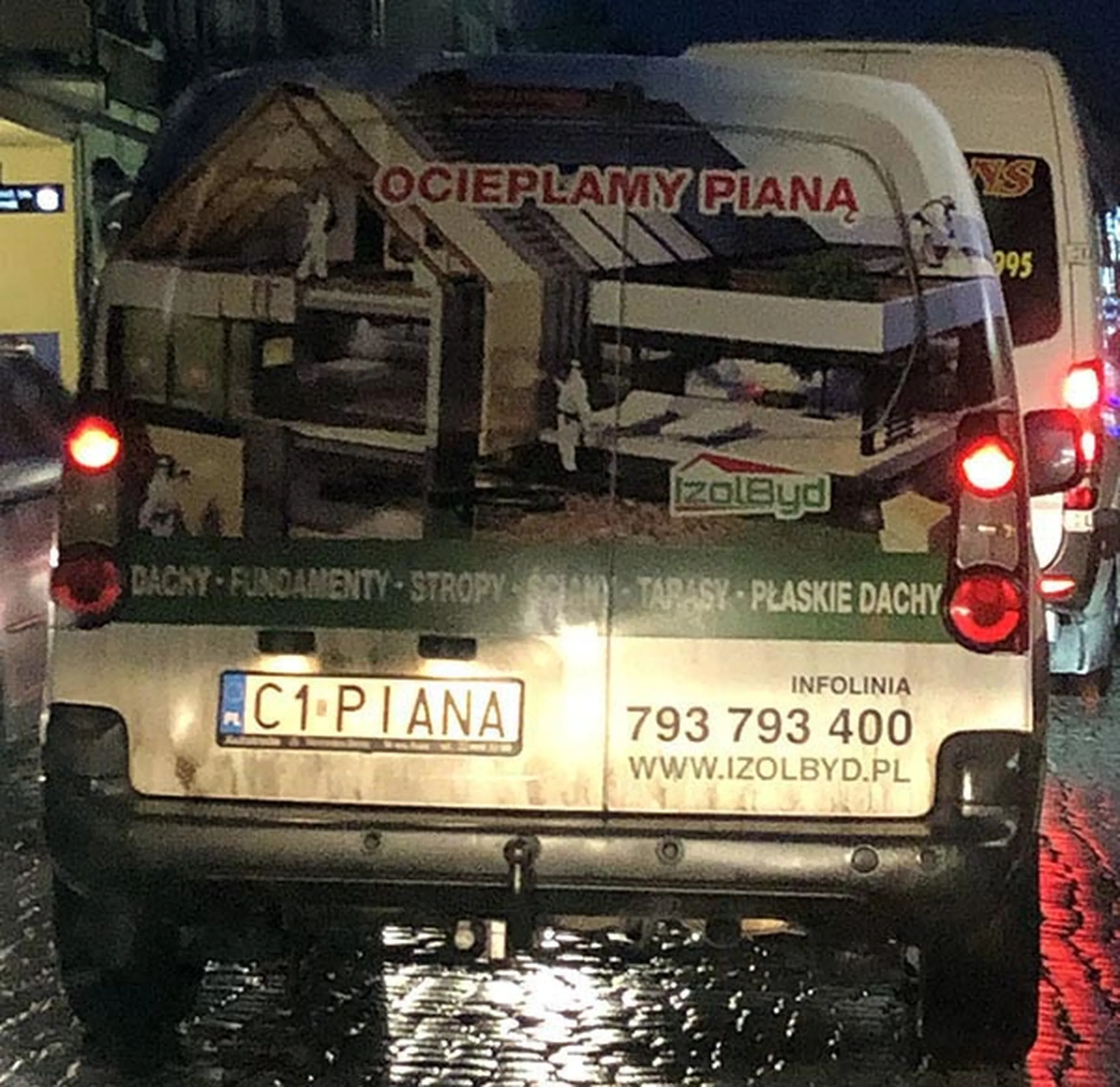 Fajny numer, blacha C1 PIANA