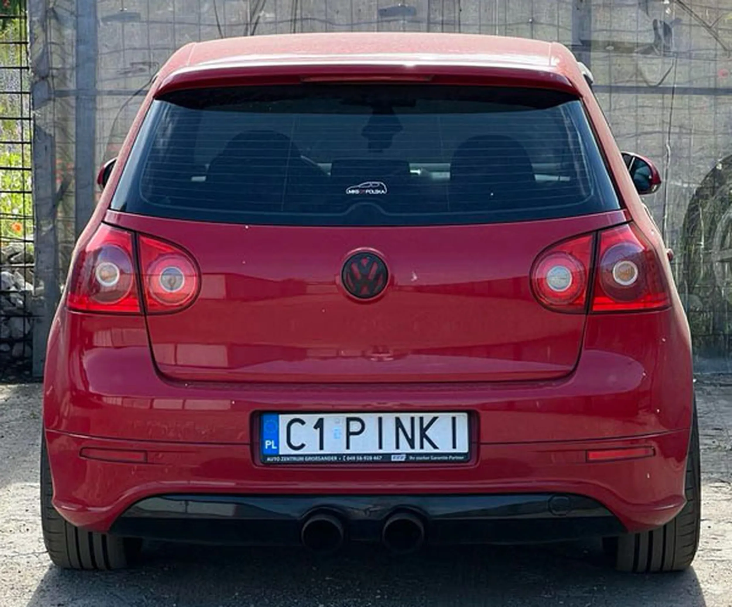 Fajny numer, blacha C1 PINKI