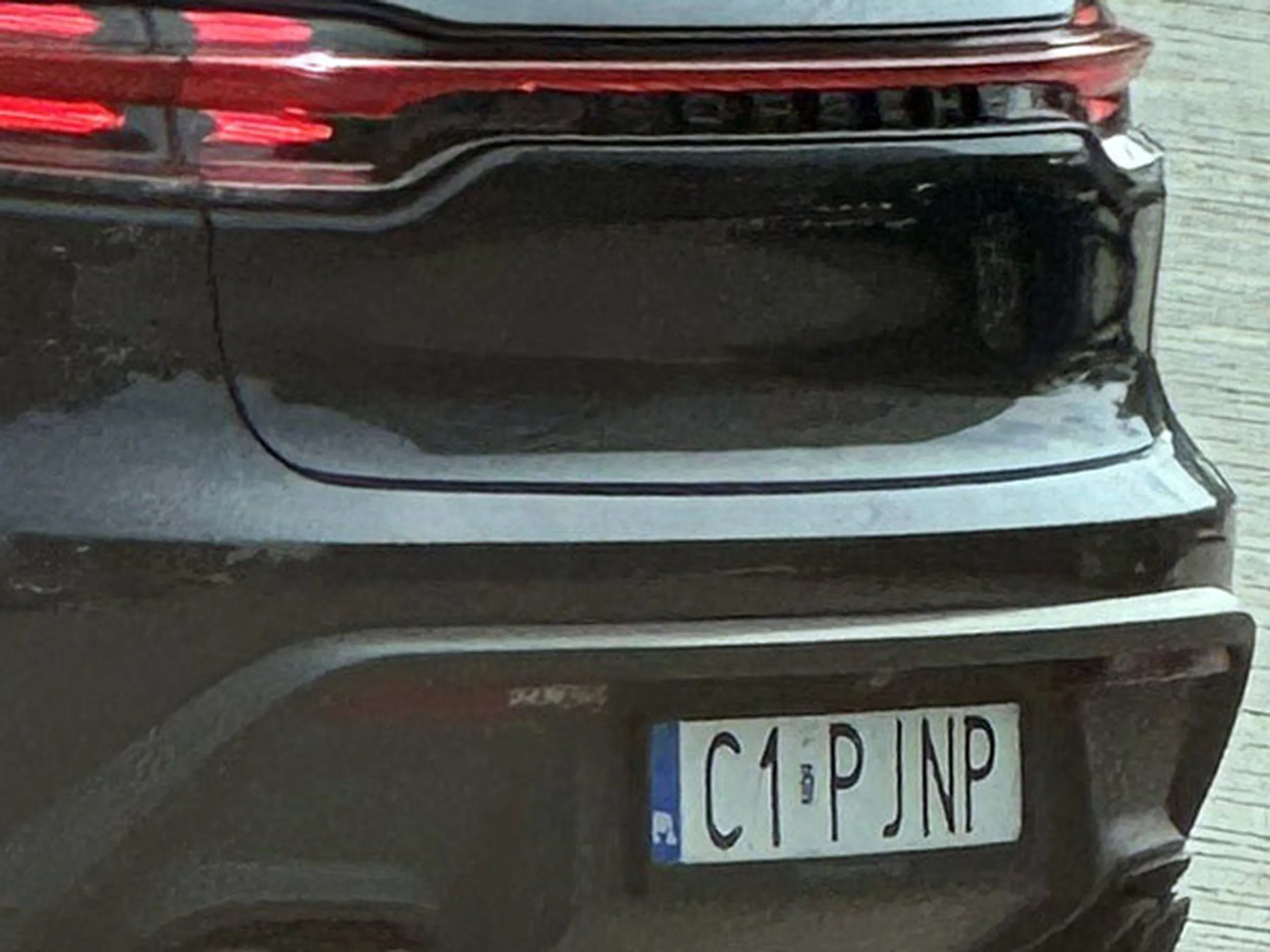 Fajny numer, blacha C1 PJNP