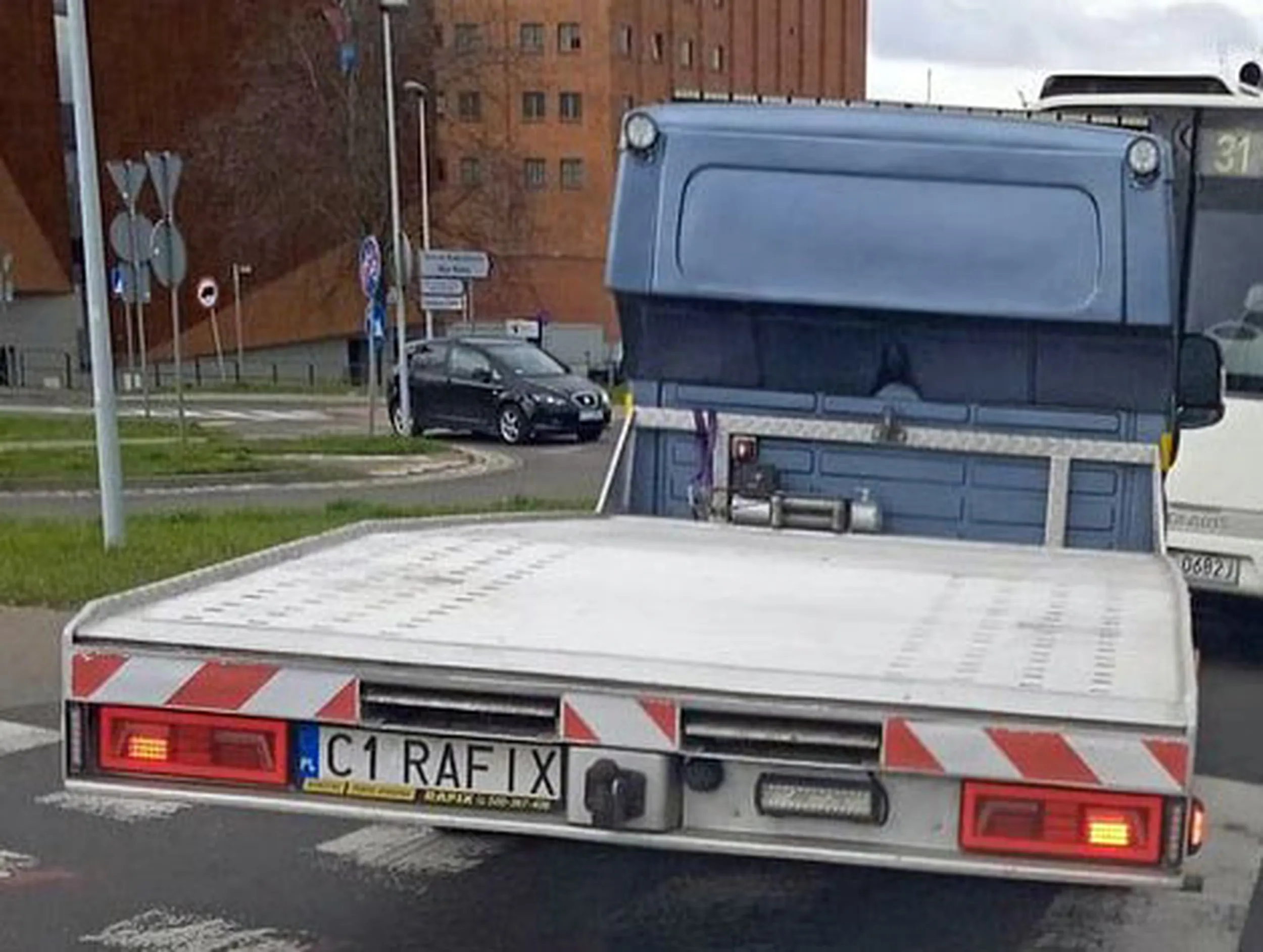 Fajny numer, blacha C1 RAFIX