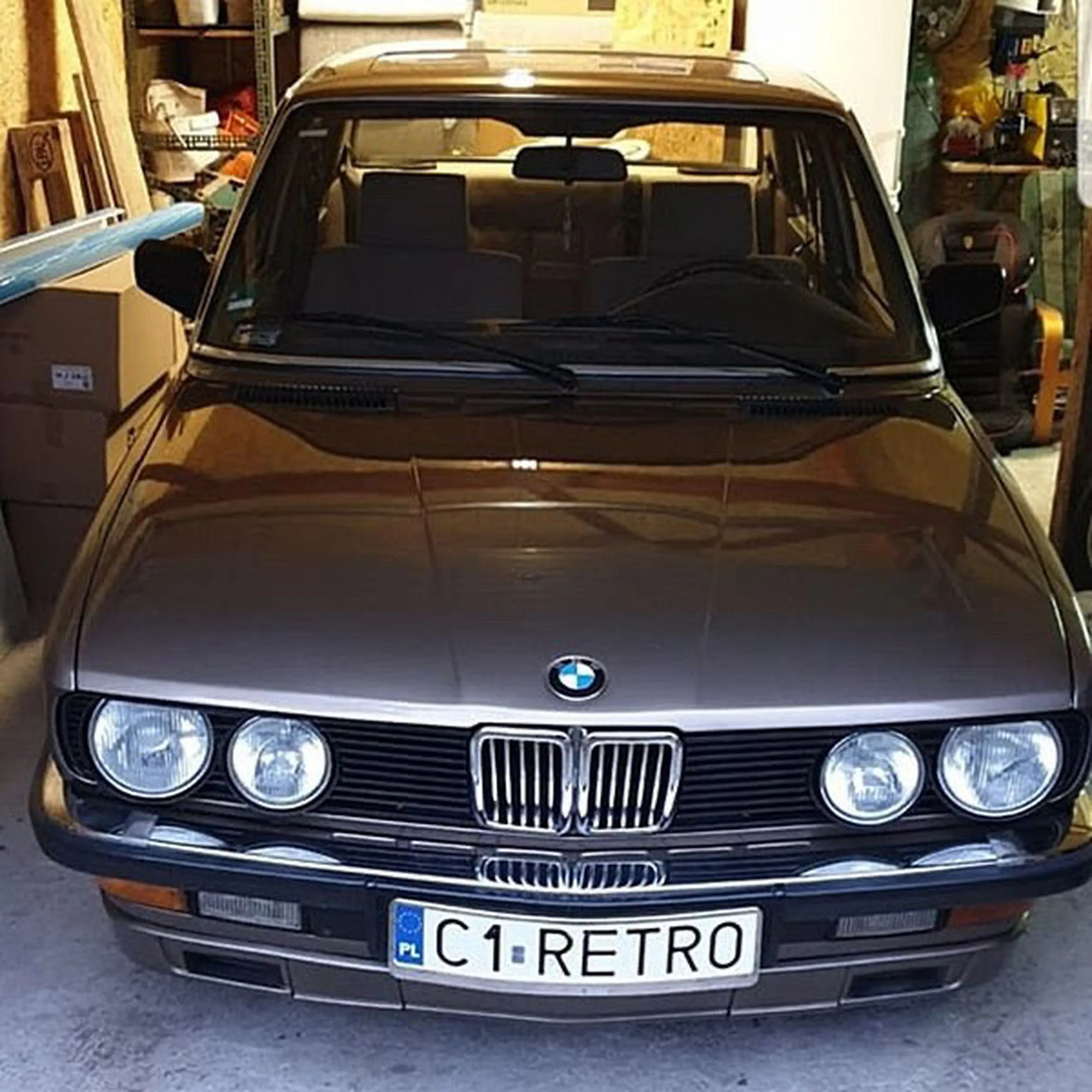 Fajny numer, blacha C1 RETRO