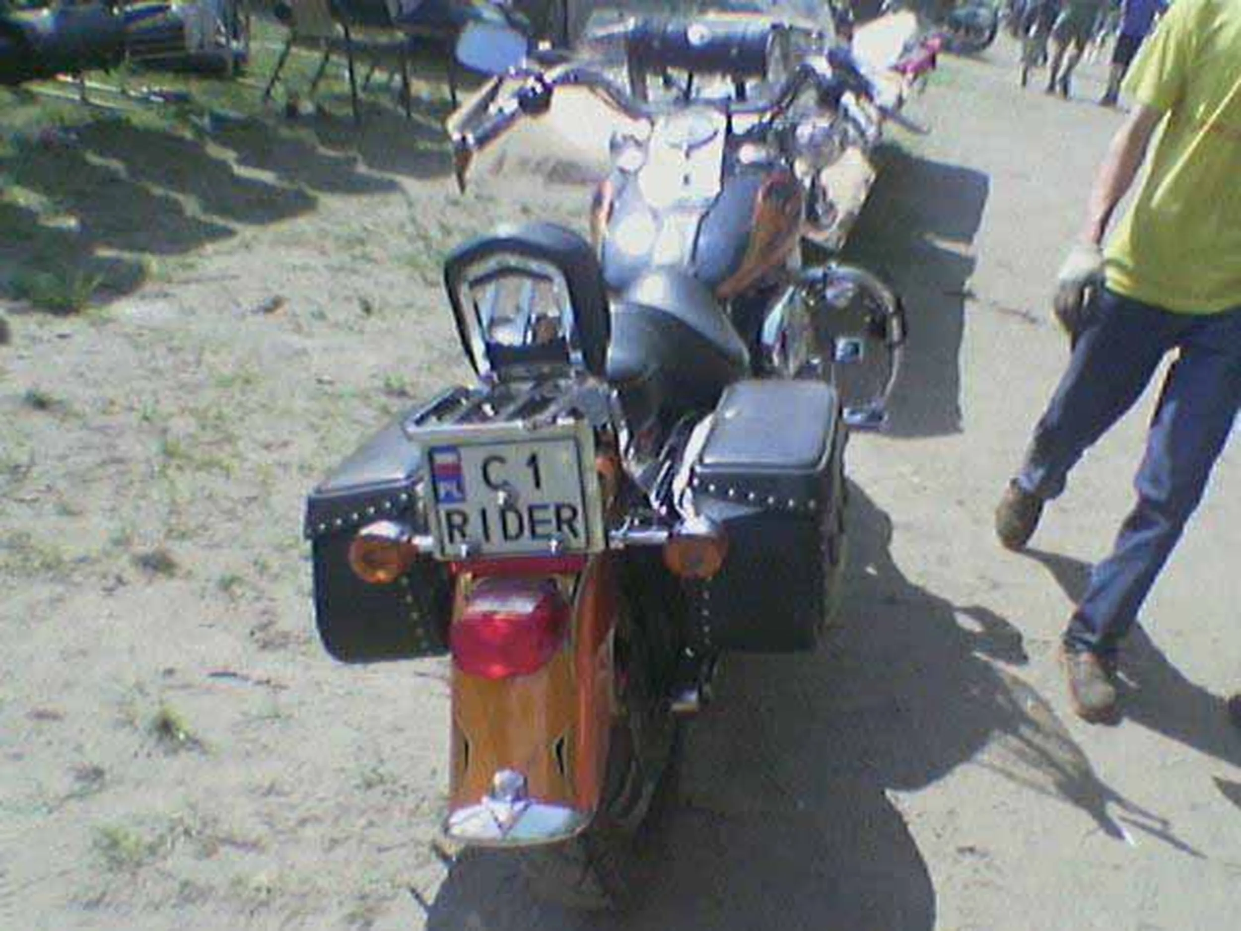 Fajny numer, blacha C1 RIDER