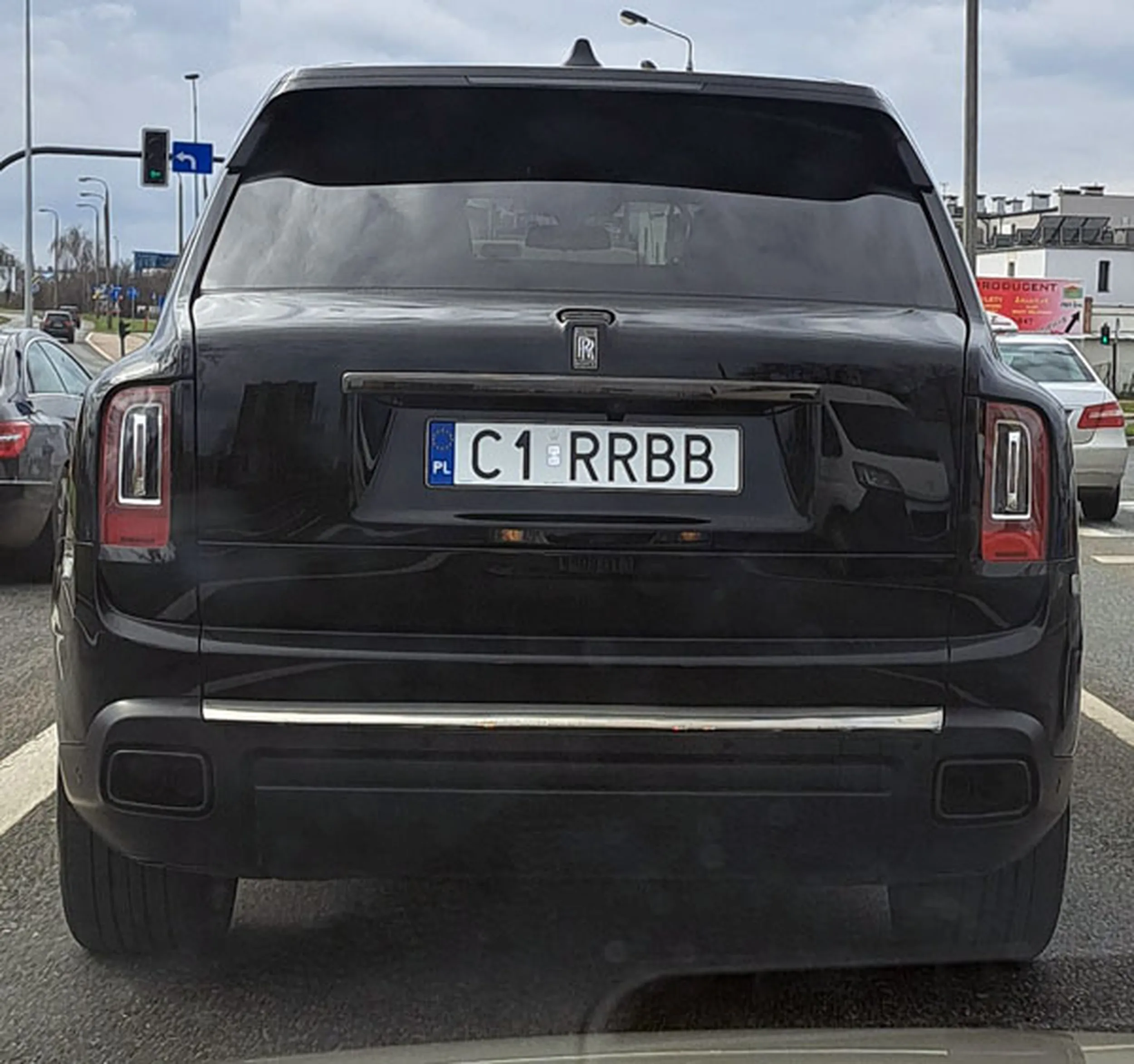 Fajny numer, blacha C1 RRBB