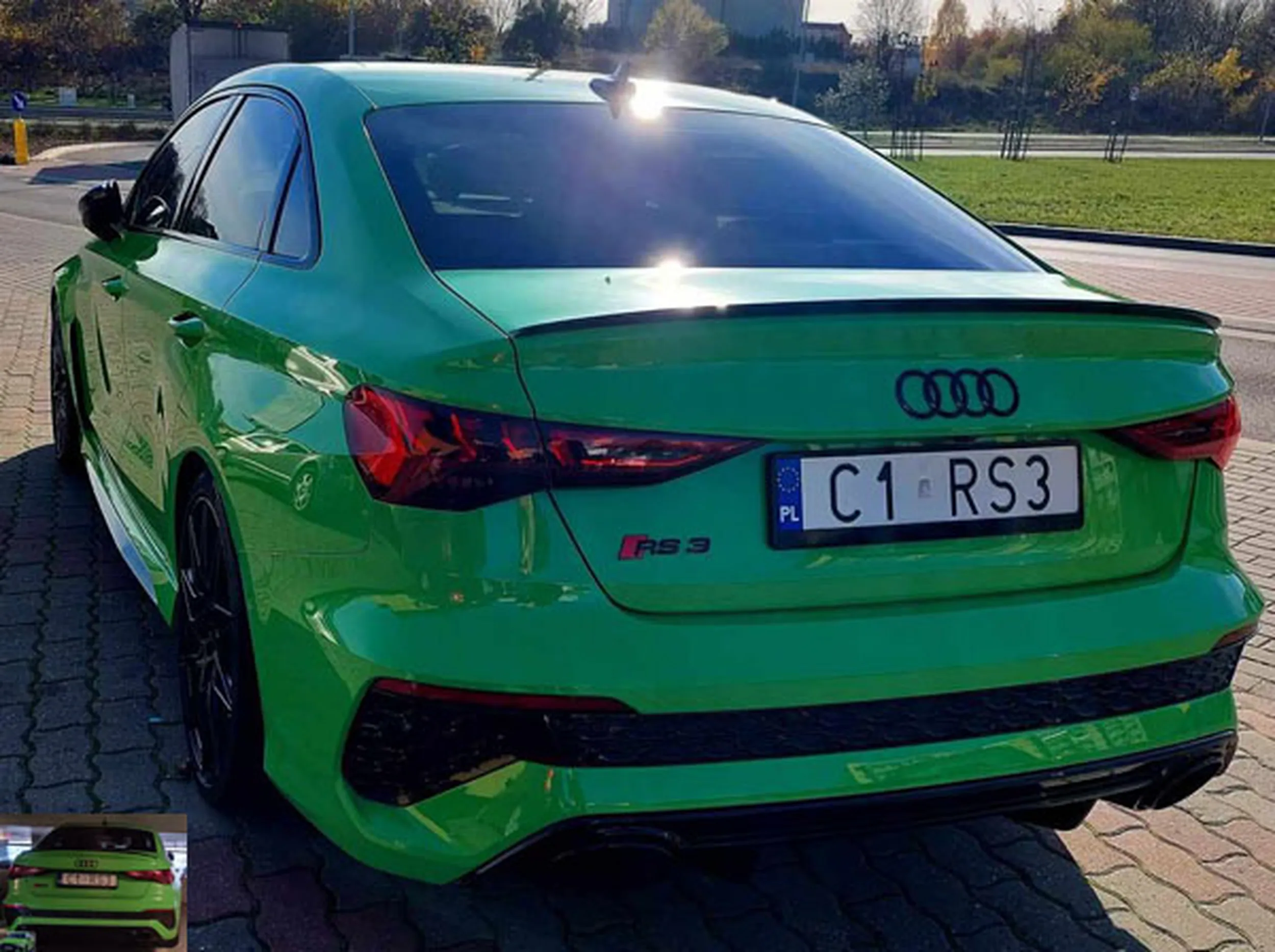 Fajny numer, blacha C1 RS3