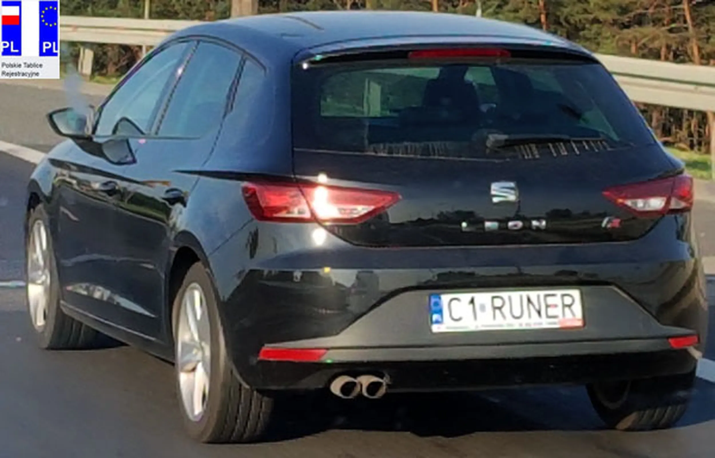 Fajny numer, blacha C1 RUNER