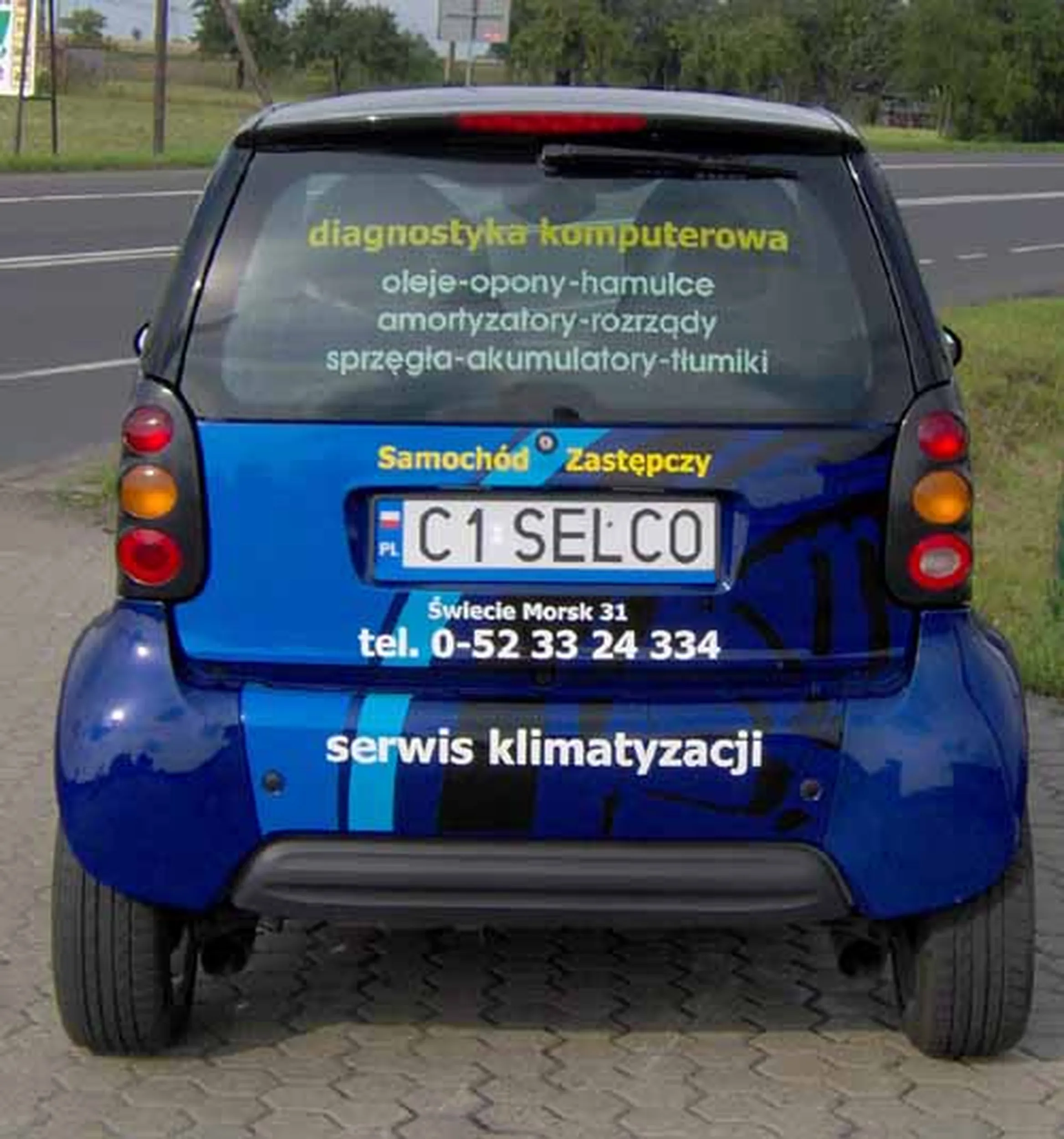 Fajny numer, blacha C1 SELCO