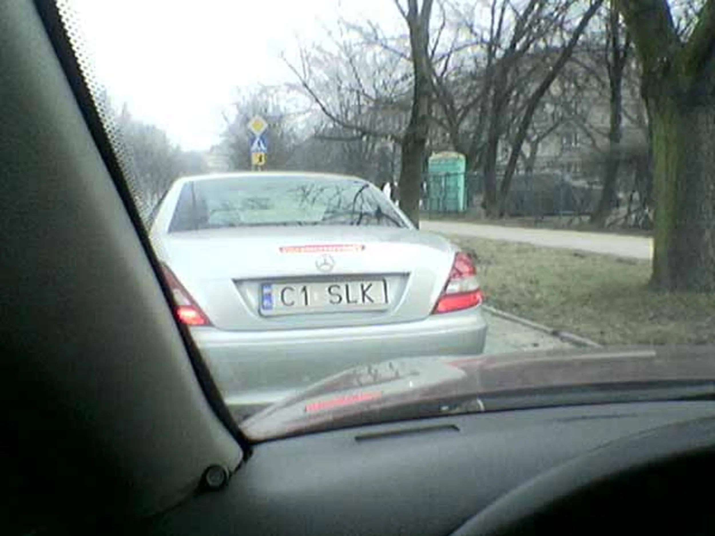 Fajny numer, blacha C1 SLK