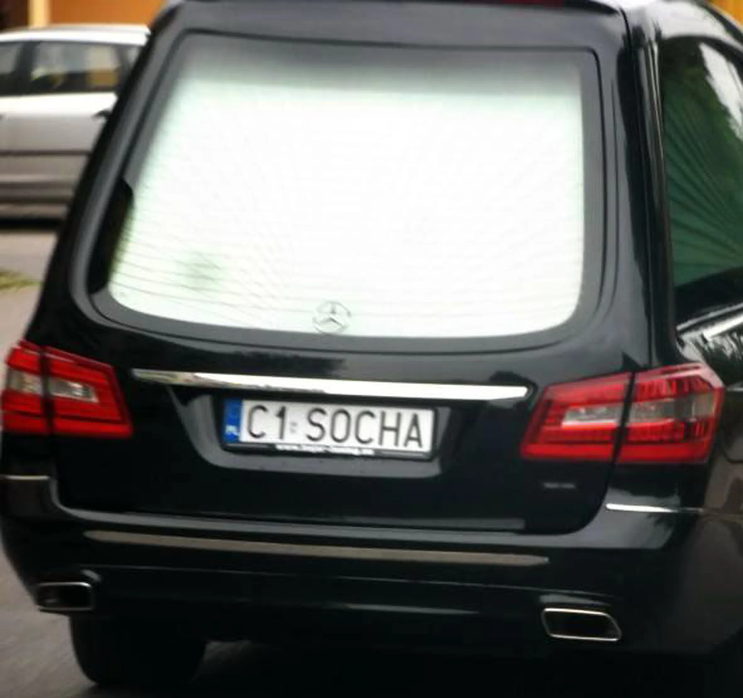 Fajny numer, blacha C1 SOCHA