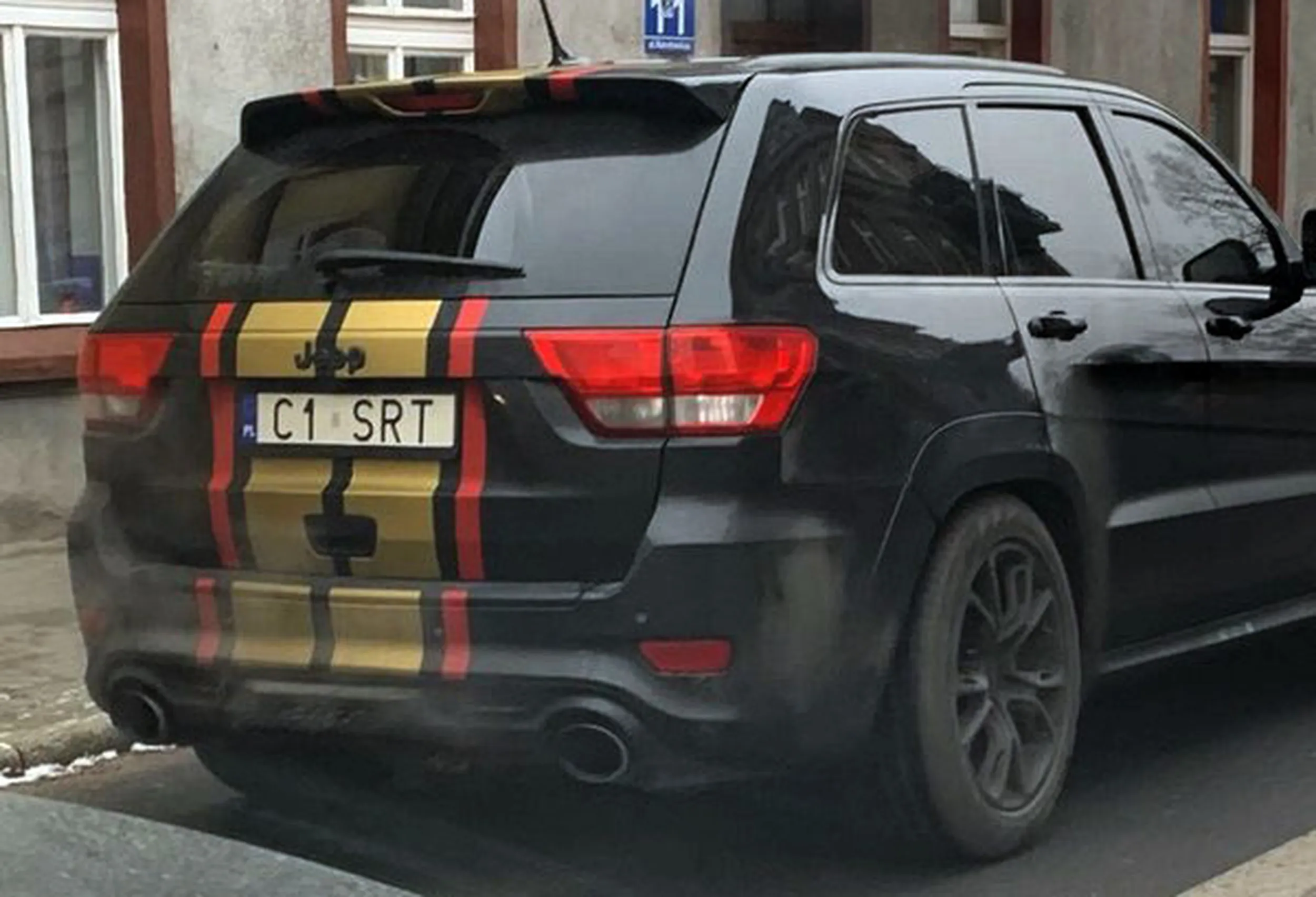 Fajny numer, blacha C1 SRT