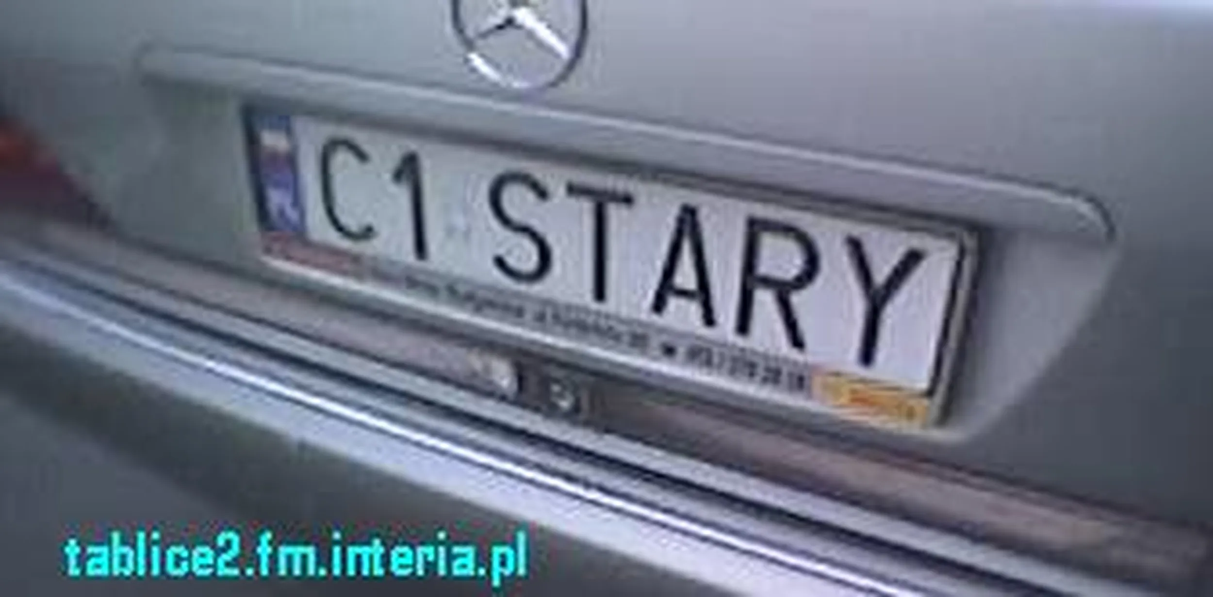 Fajny numer, blacha C1 STARY