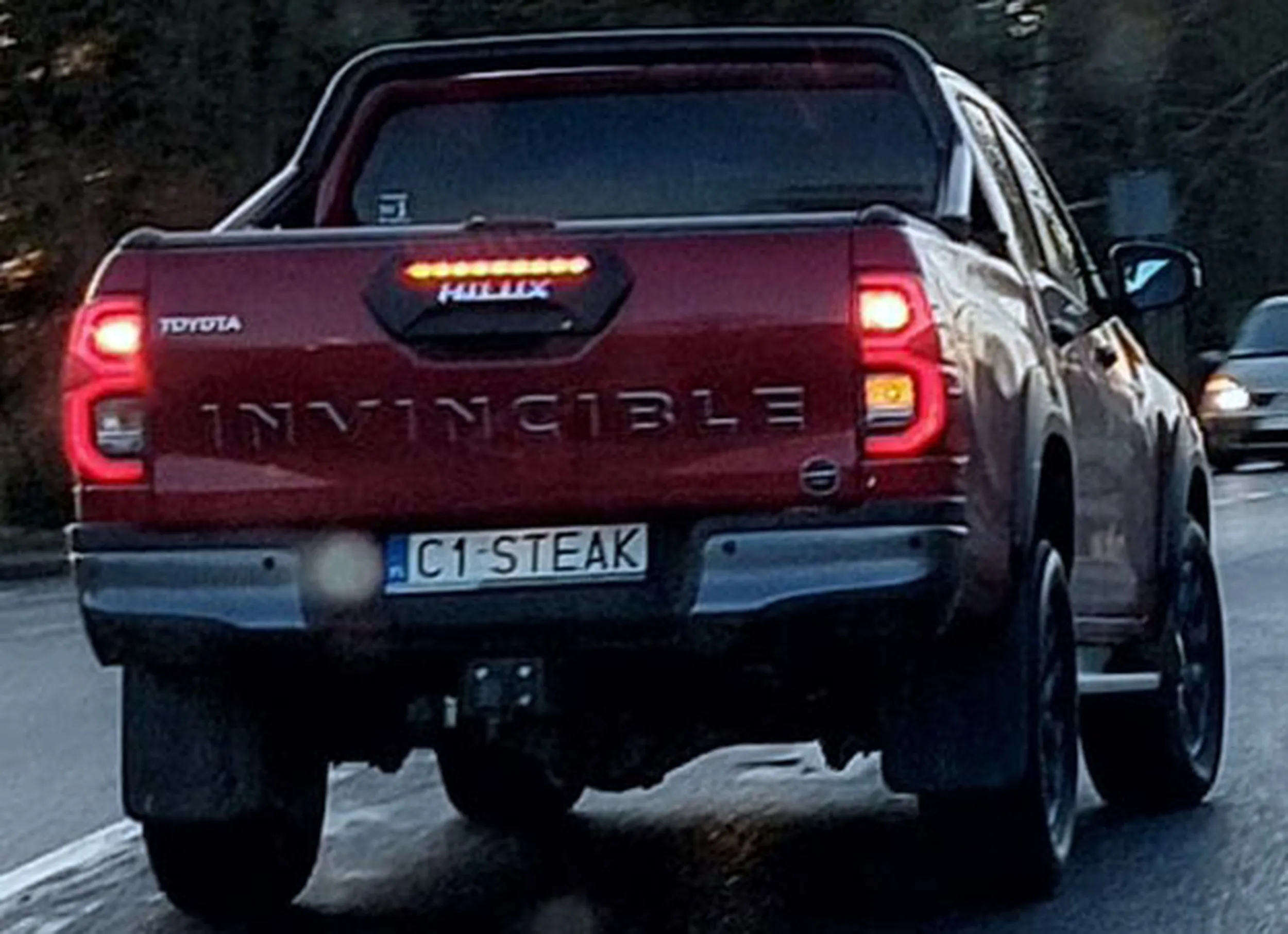 Fajny numer, blacha C1 STEAK