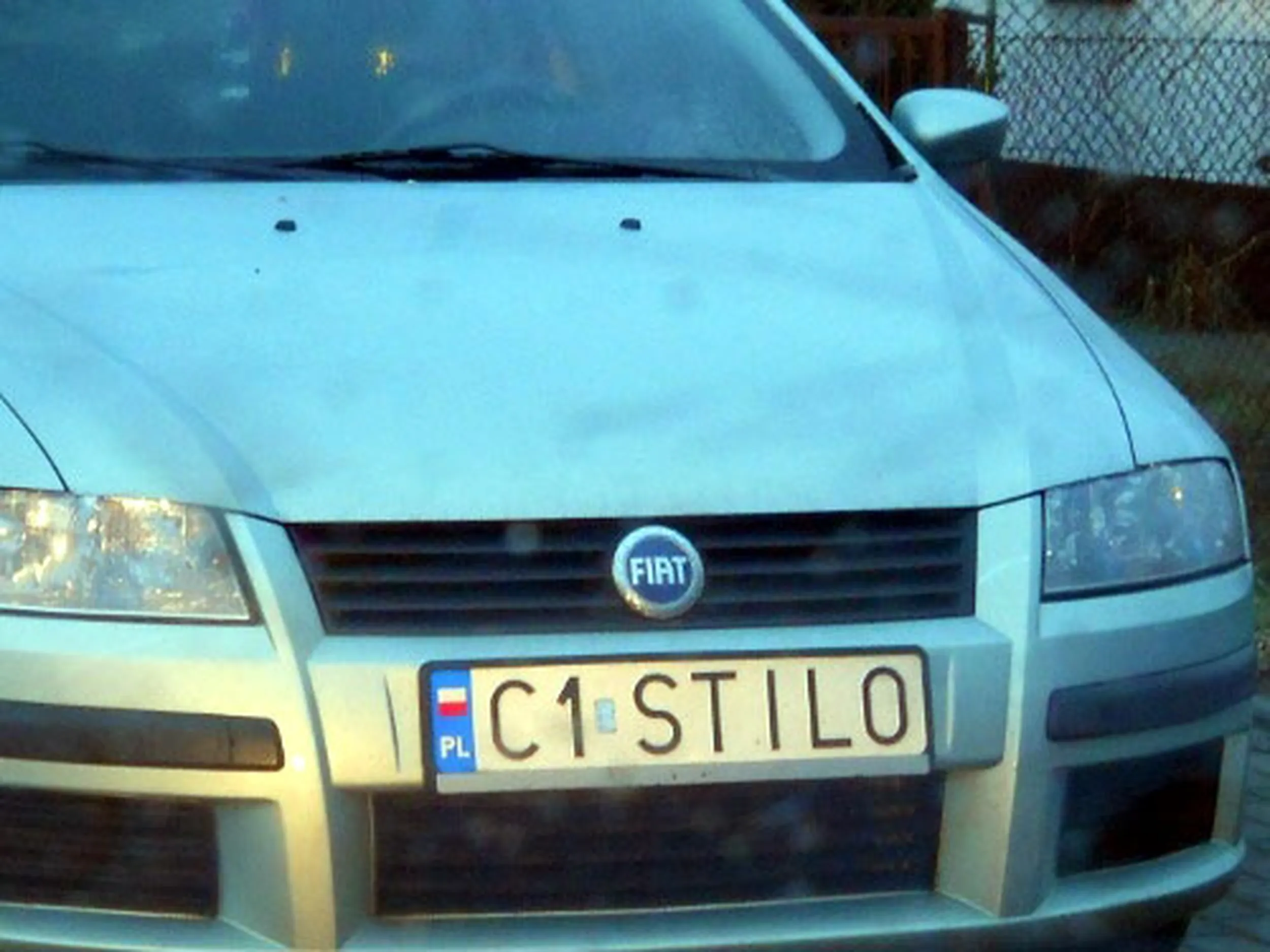 Fajny numer, blacha C1 STILO