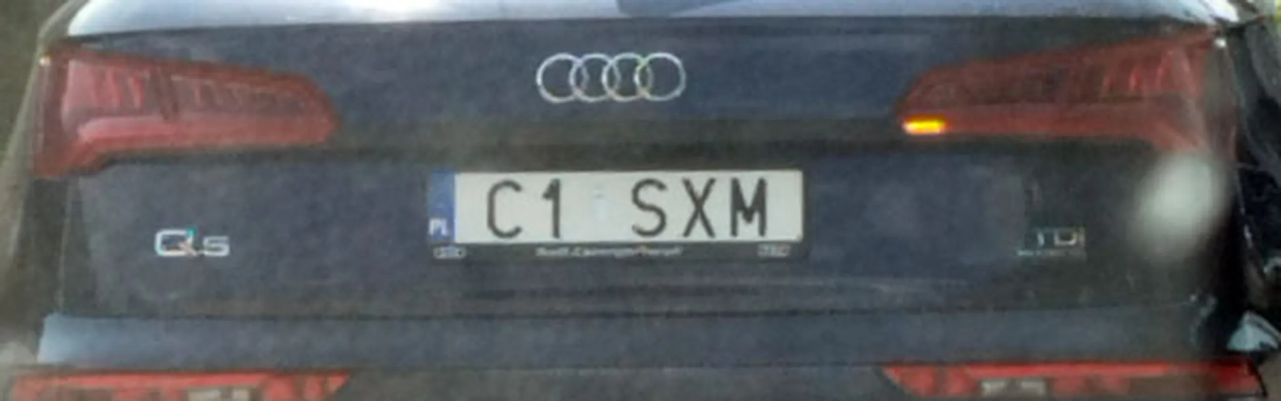 Fajny numer, blacha C1 SXM