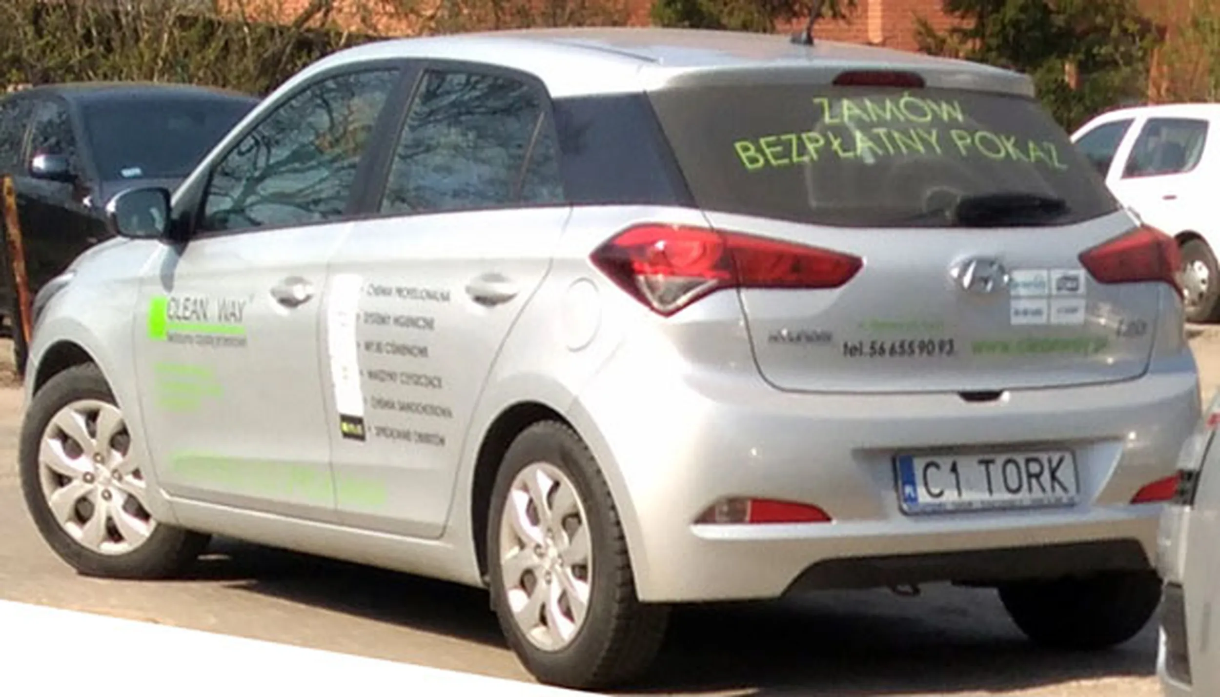 Fajny numer, blacha C1 TORK