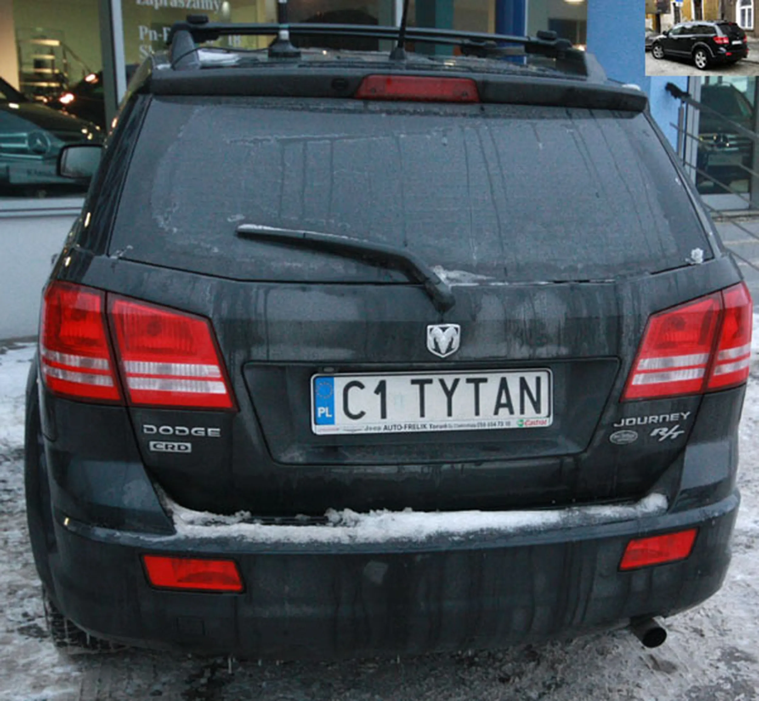 Fajny numer, blacha C1 TYTAN