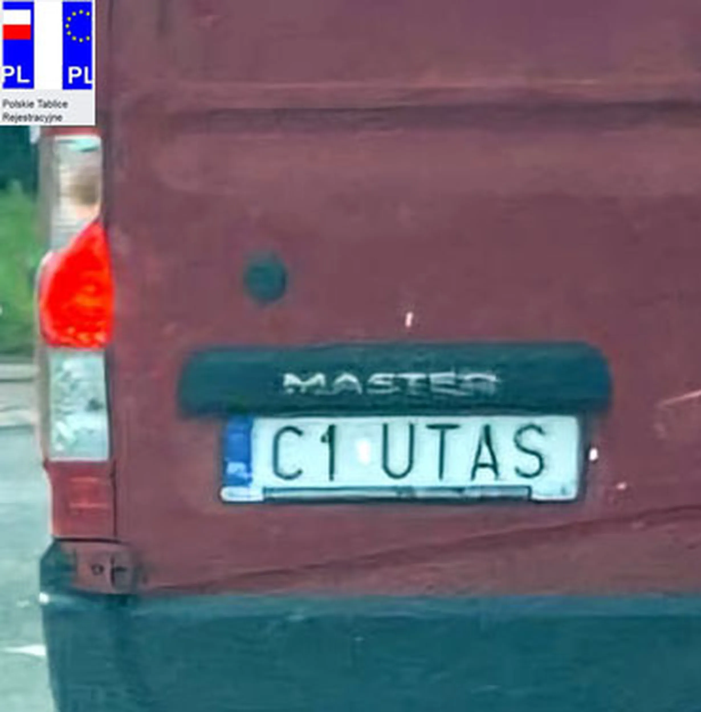 Fajny numer, blacha C1 UTAS