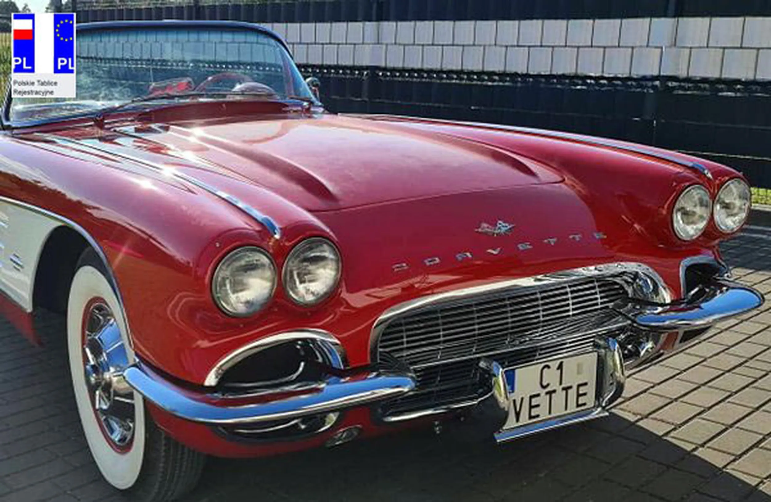 Fajny numer, blacha C1 VETTE