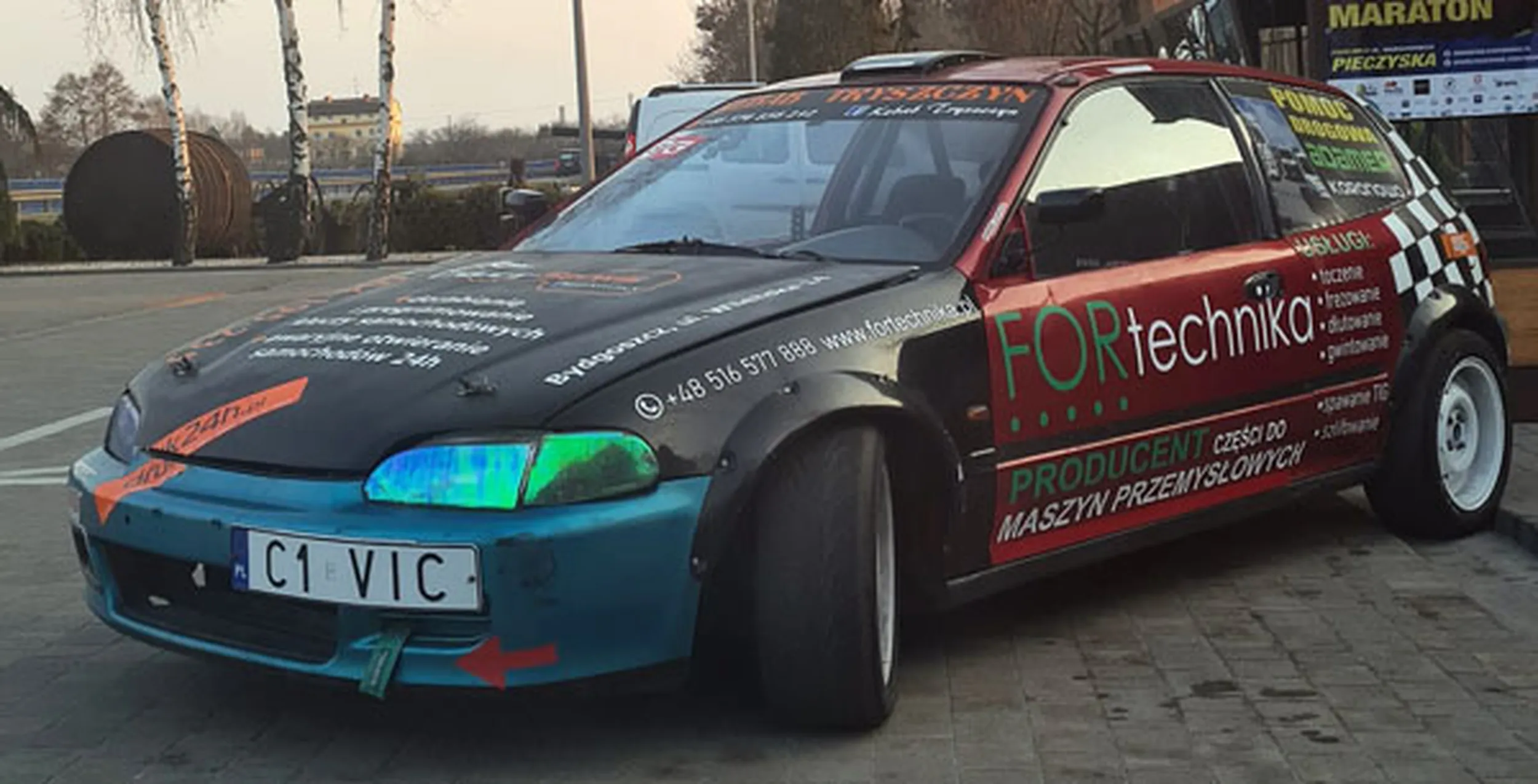 Fajny numer, blacha C1 VIC