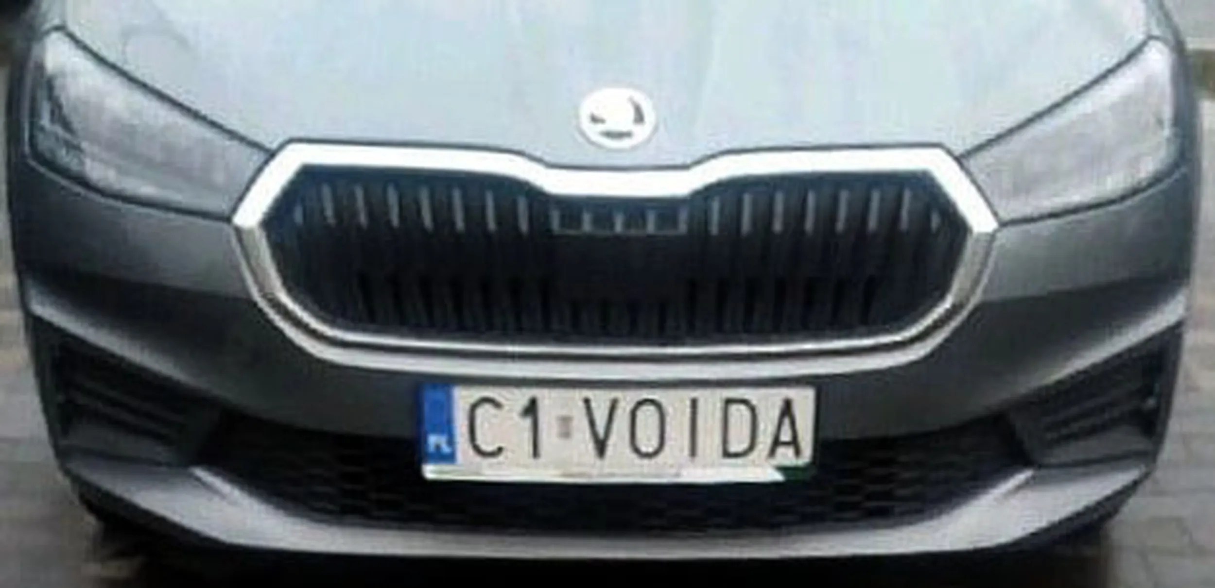 Fajny numer, blacha C1 VOIDA